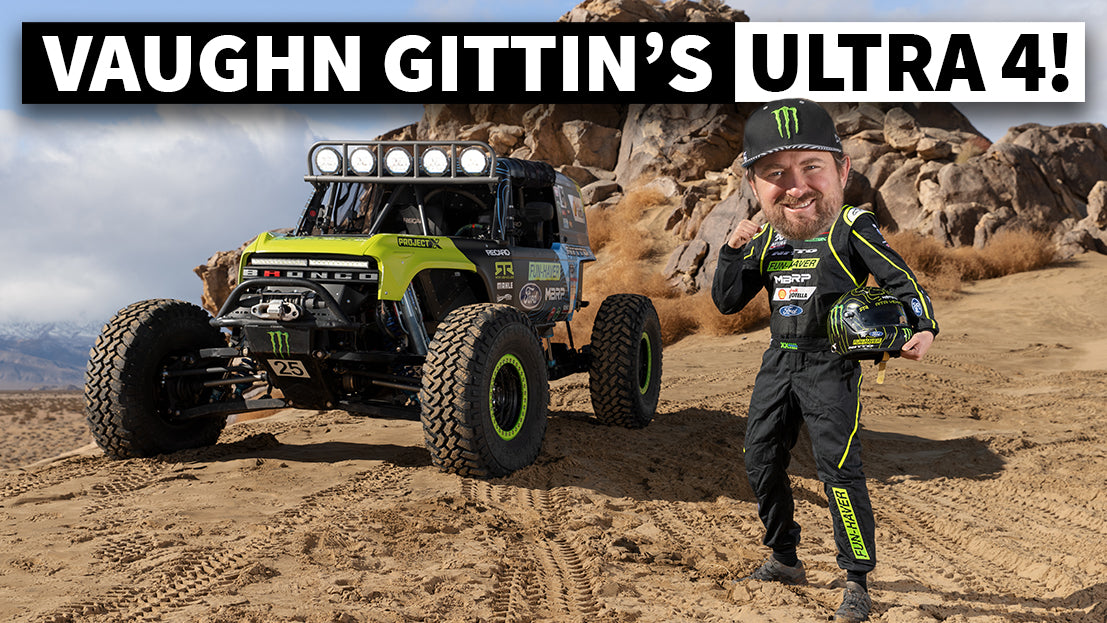 Vaughn Gittin Jr.'s 720hp Ford Bronco Race Truck “Brocky” – Hoonigan