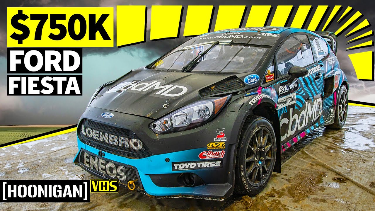 Trying NOT to Crash a $750k Ford Fiesta Rallycross Car! – Hoonigan