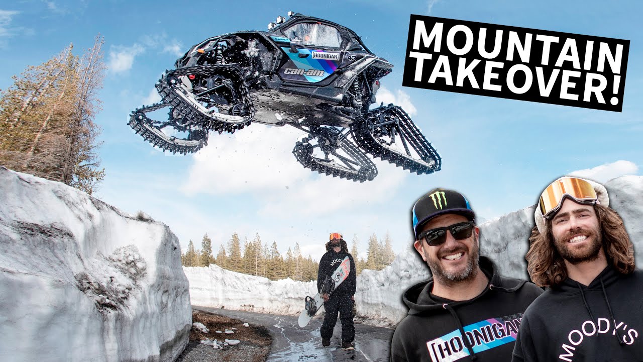 Ken Block Shreds Mountain in Can-Am with Danny Davis! – Hoonigan