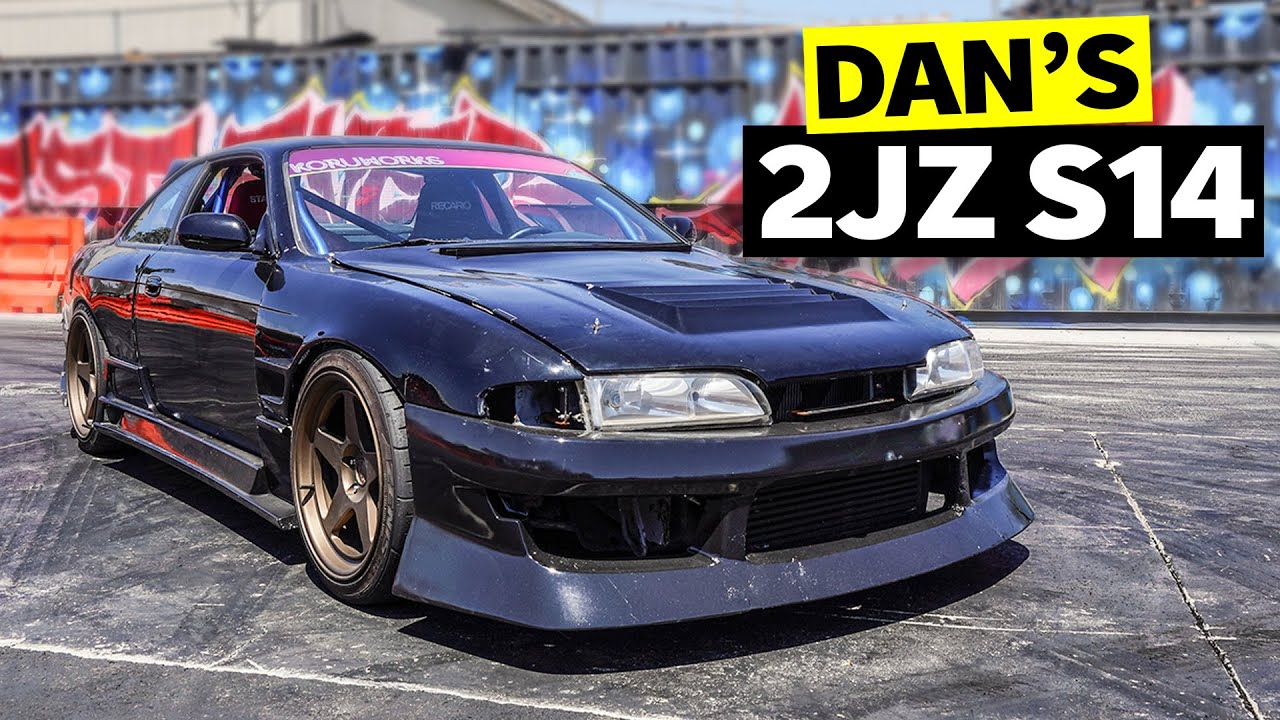 Danger Dan's 2JZ S14 240SX vs Tire Slayer Studios Showdown – Hoonigan