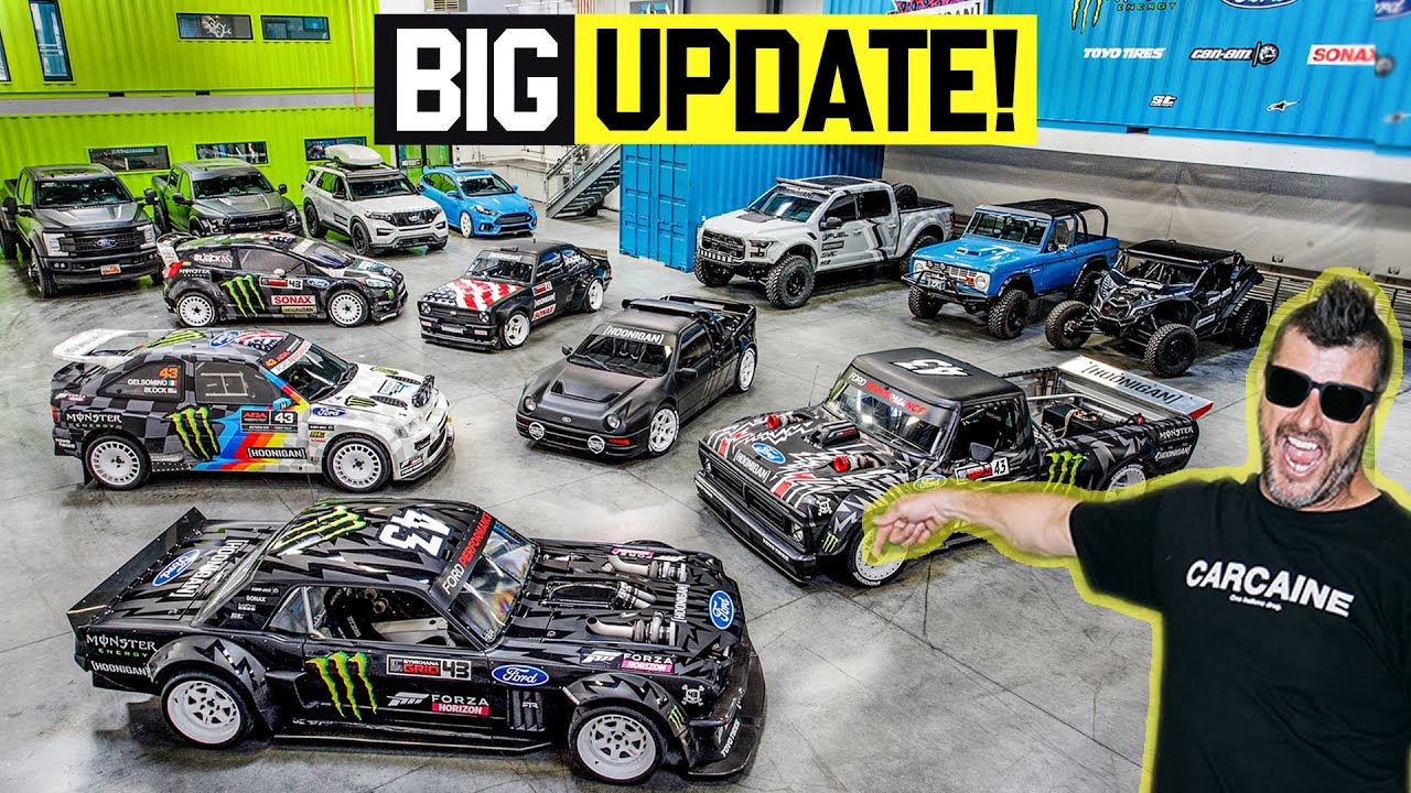 Ken Block's Fleet Gets New Wheels - Full Tour of Season 02 – Hoonigan