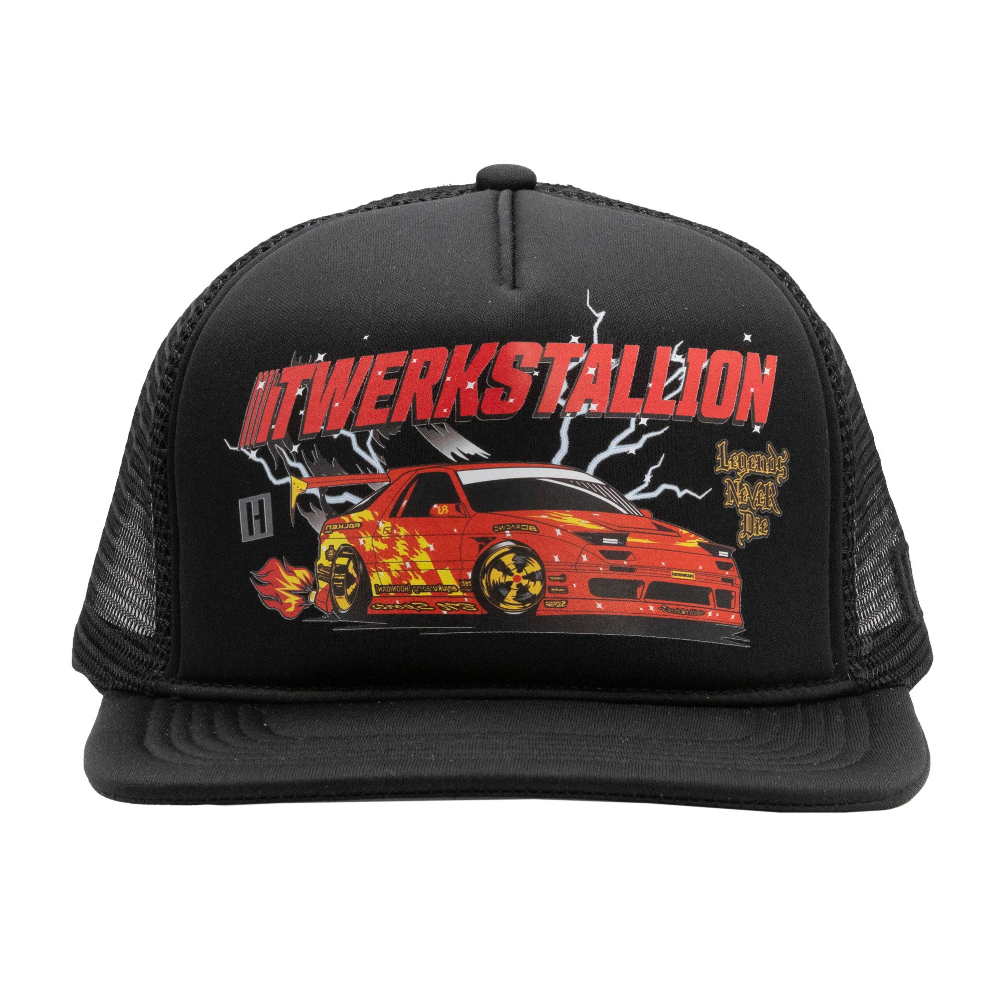 限定品　High Tail Designs Logo Trucker Hat Hoonigan Legends Never Die Trucker Hat | Limited Edition | 100