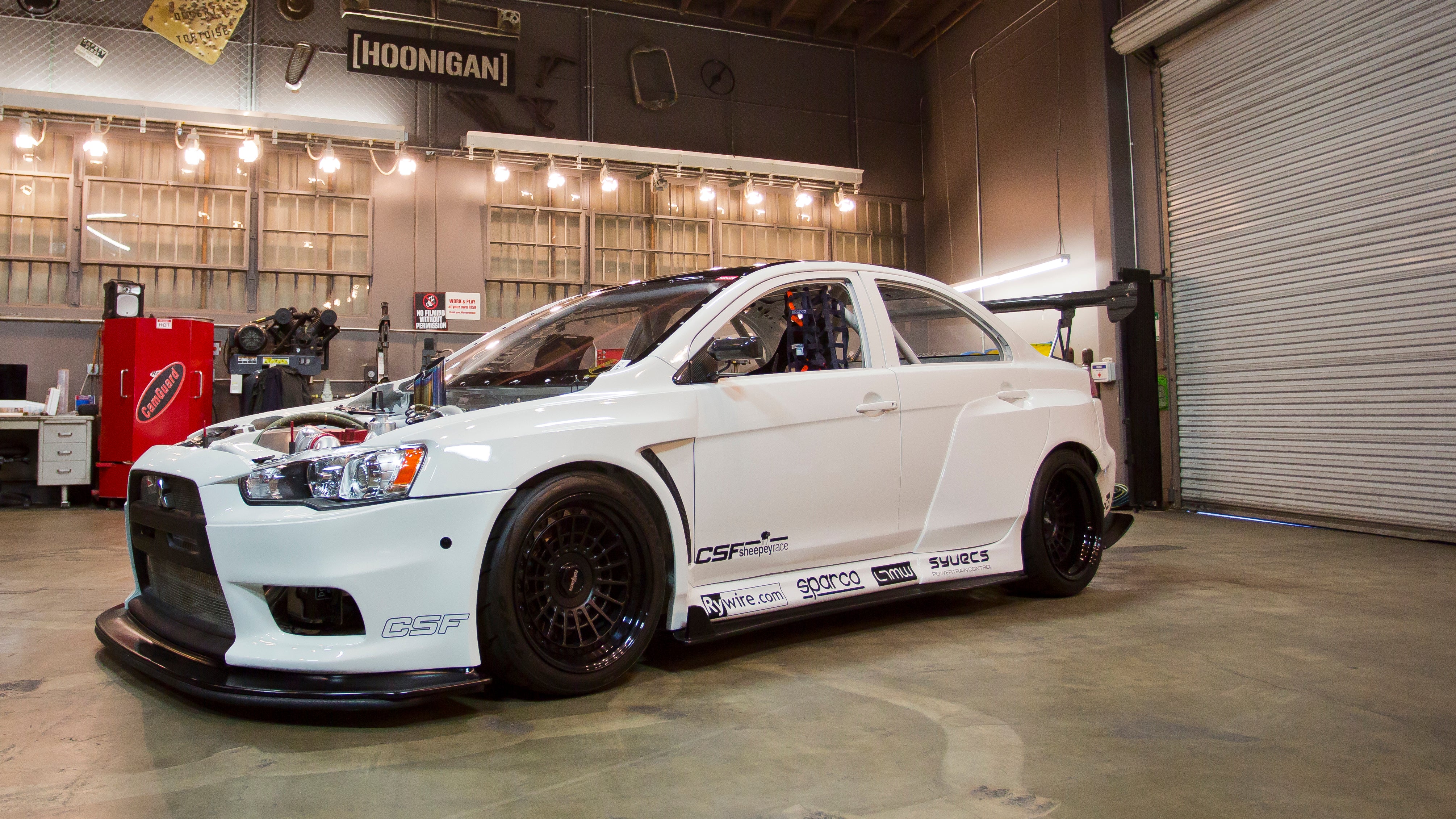 World Challenge Evo Racecar Gone Wild! 680hp, Widebody, and Track Ready