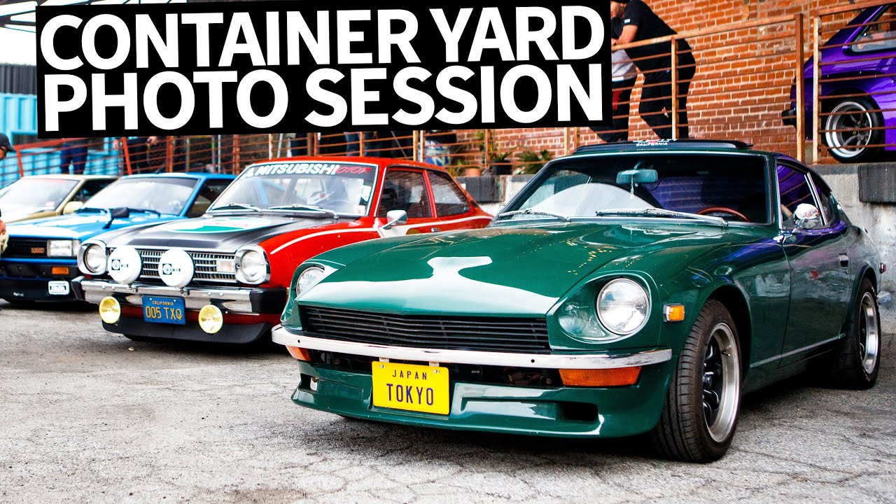 Lambo to JDM Legends: Container Yard Car Photography Session With Larry Chen