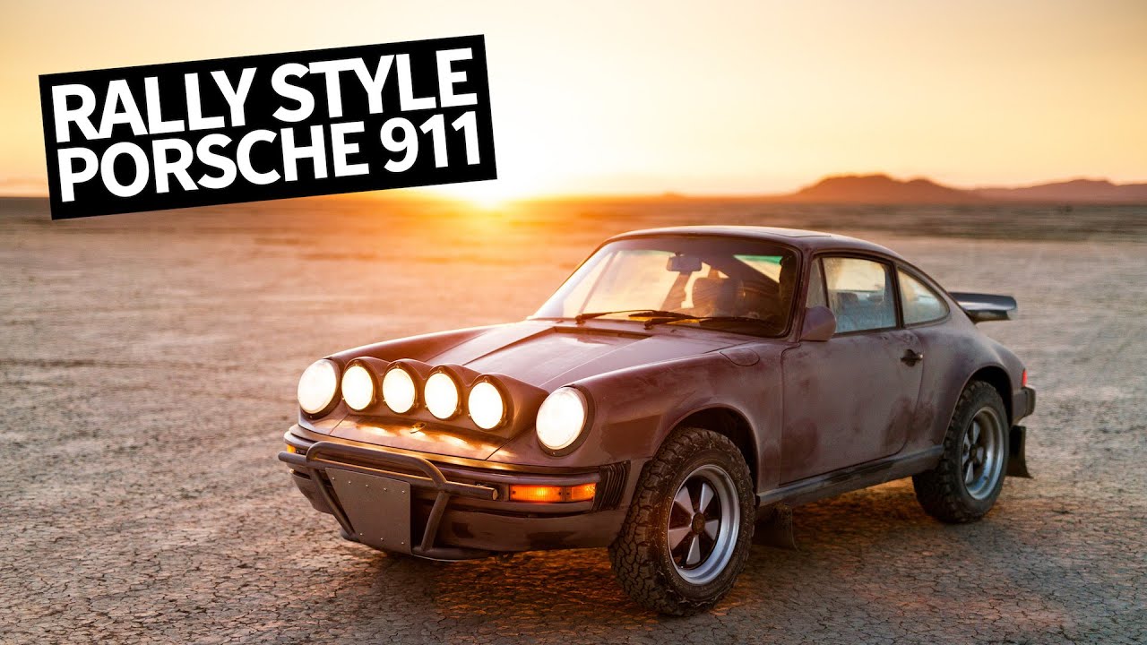 A 4" Lift on a Porsche 911?? Matt Farah's Safari Ready Carrera at El Mirage