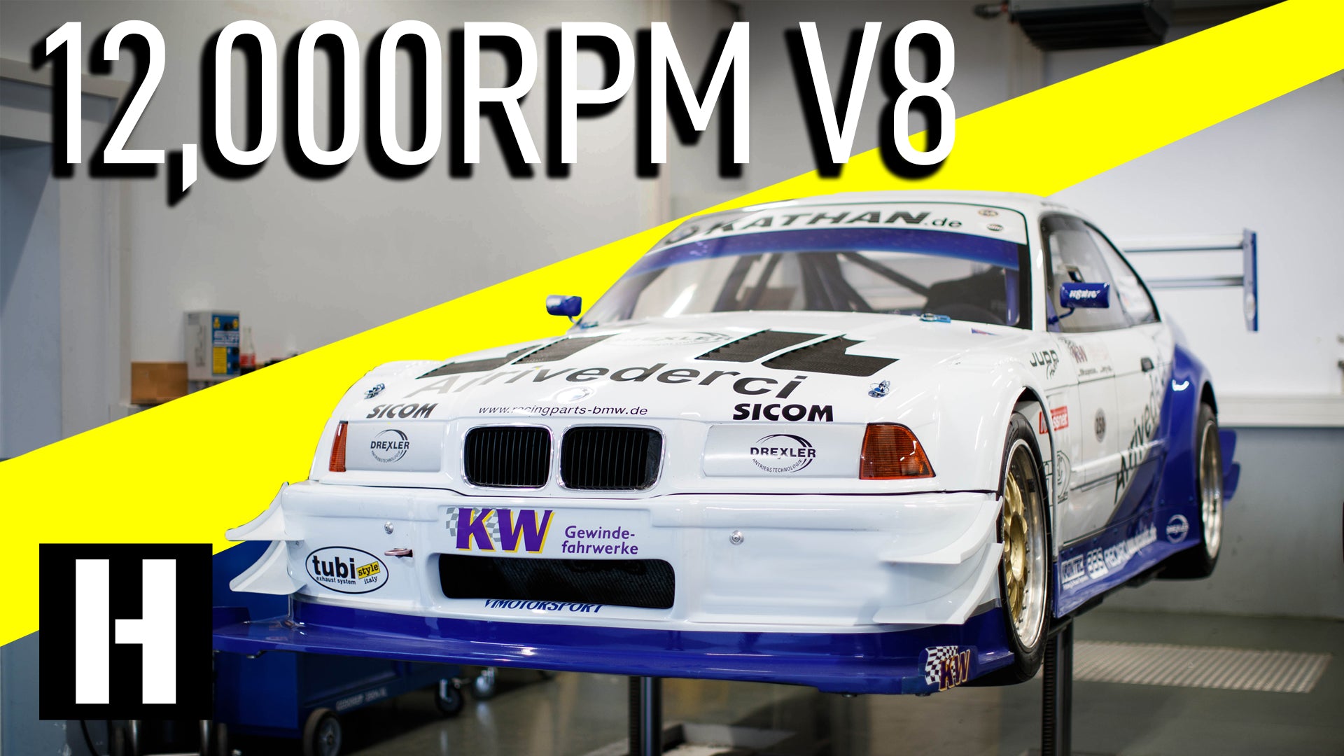 Legendary 12,000RPM V8 Hillclimb Monster!