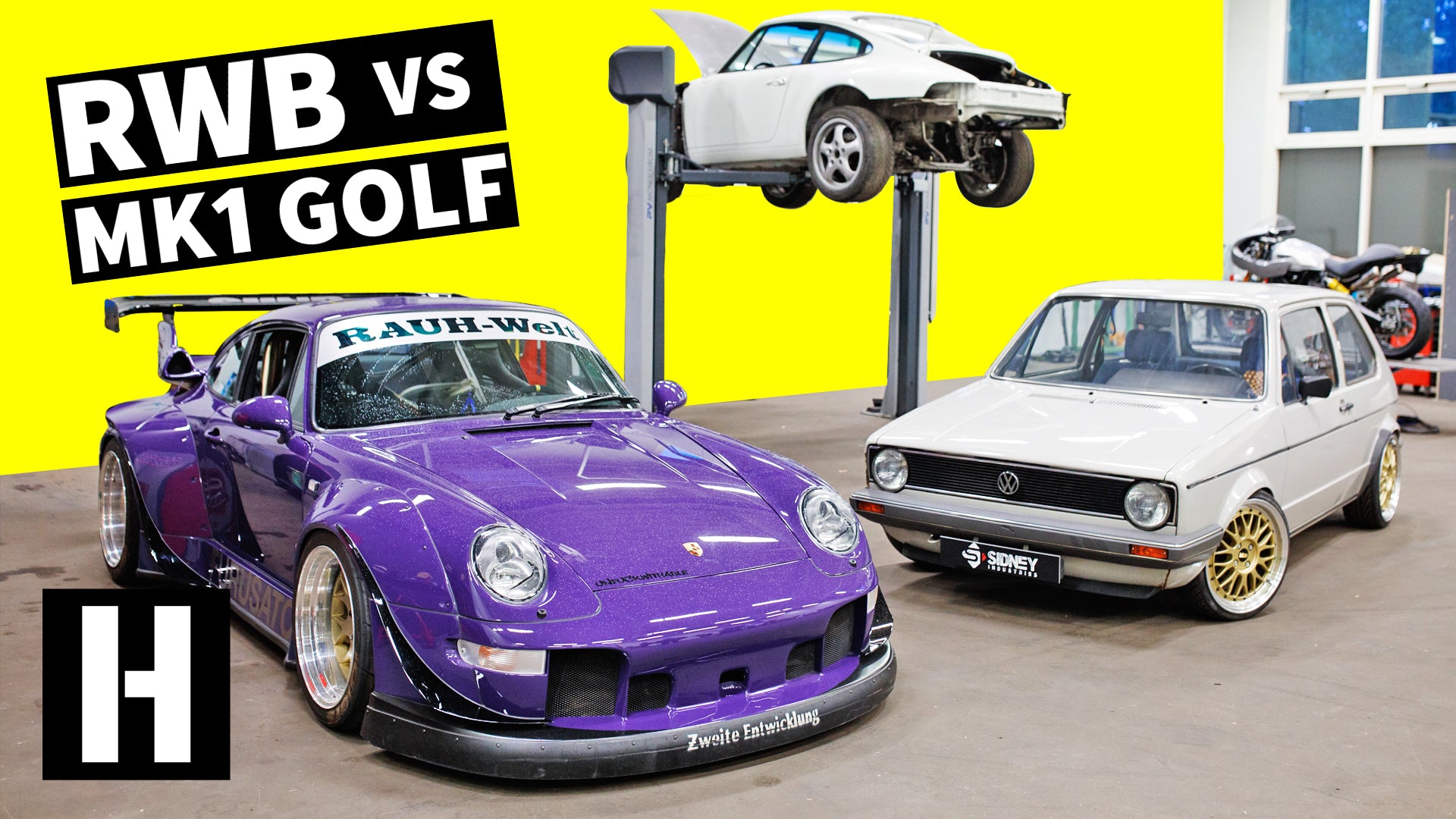 Germany's First RWB 911! Private Shop Tour With Sidney Industries