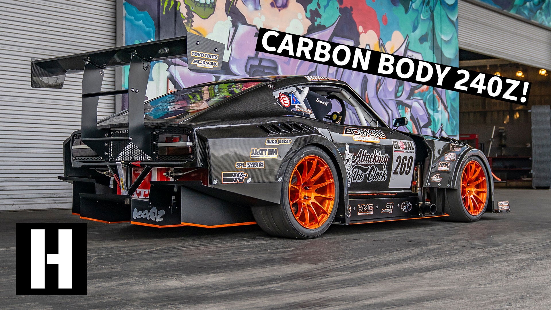 $1,100 240Z Becomes Carbon Bodied Time Attack Car of our Dreams