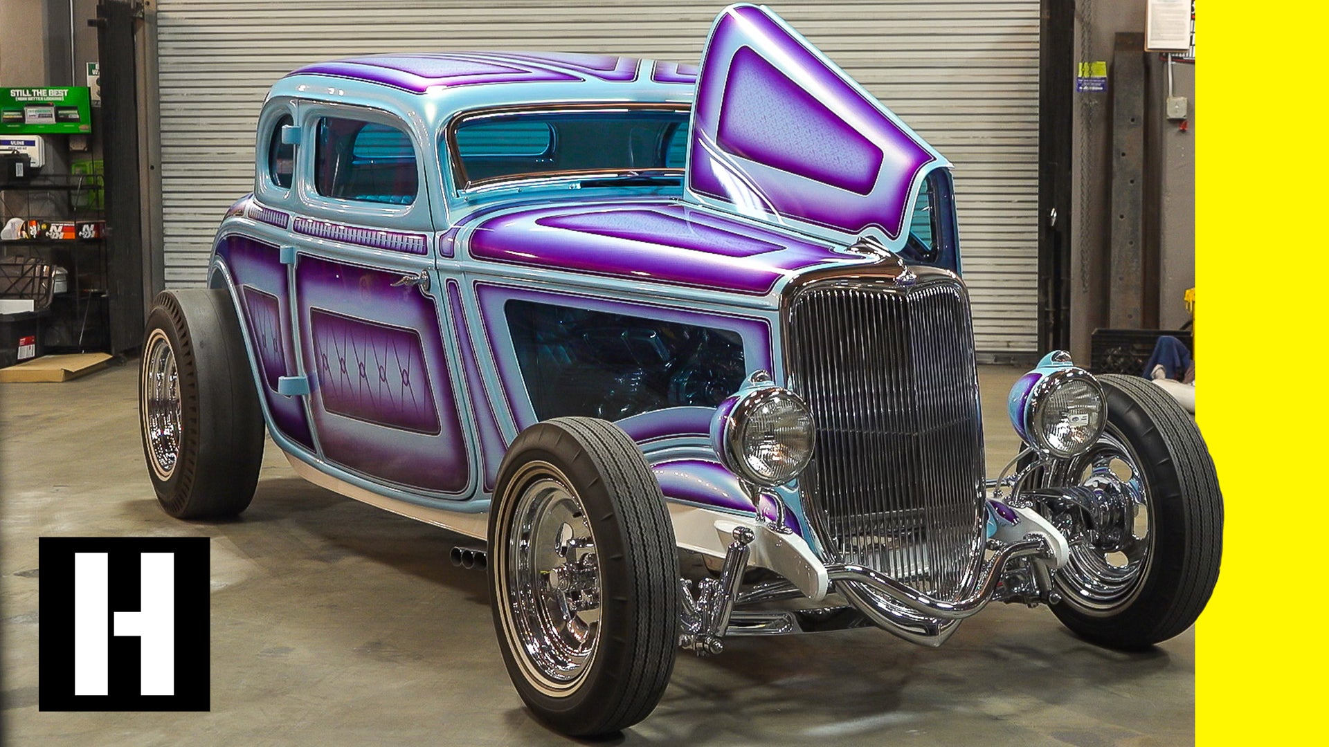Chopped, Shaved, Painted and Polished: Insanely Detailed '34 Ford "Iron Orchid"