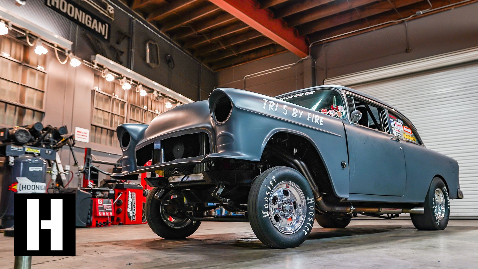 A Stranger Stole Jon's Car! Chase's '55 Tri 5 by Fire