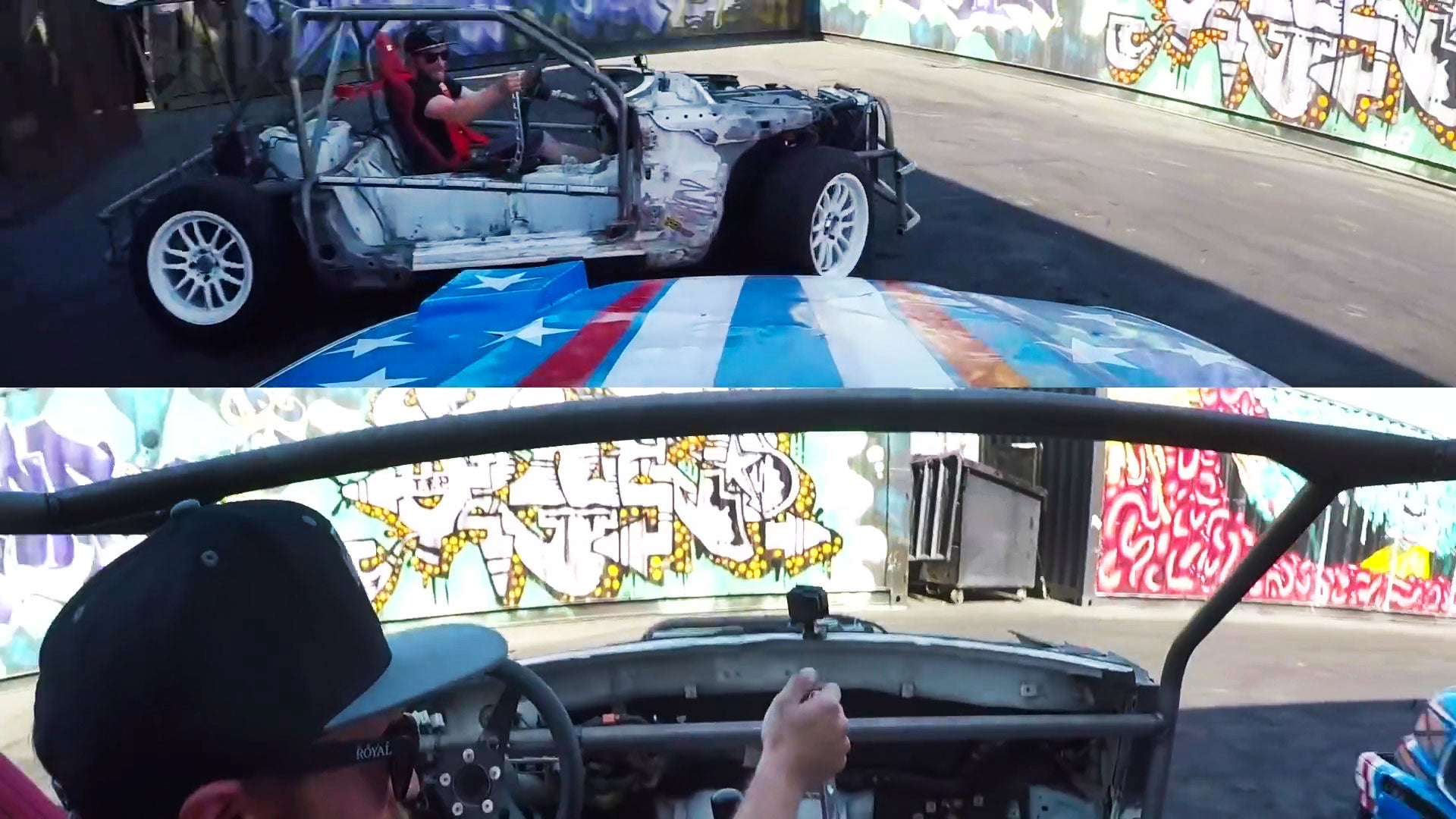 POV - Miata Kart Vs. E36 BMW Tandem Man Line