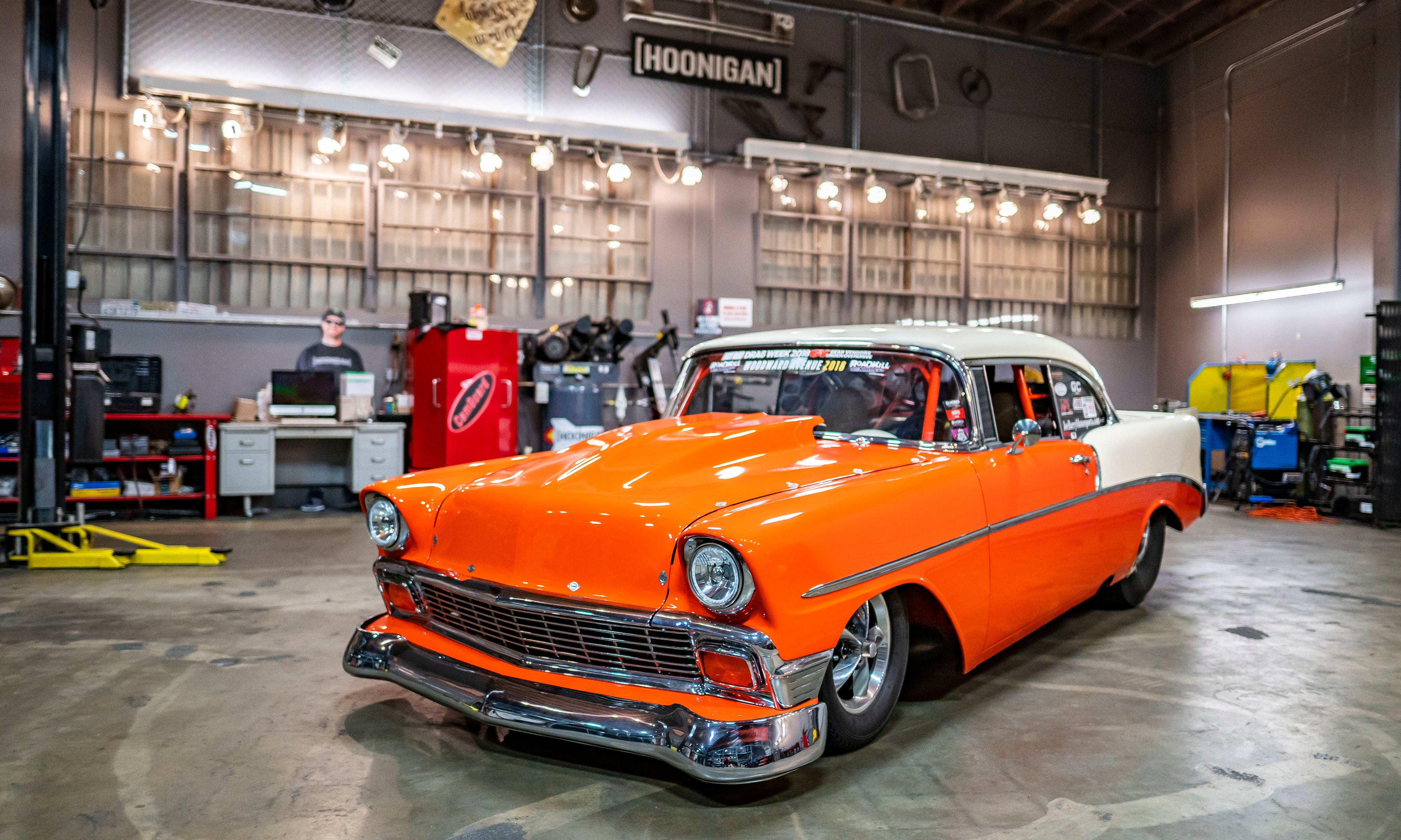 6 Second, 210mph Steel Bodied Beast: '56 Drag Chevy aka The Creamsicle