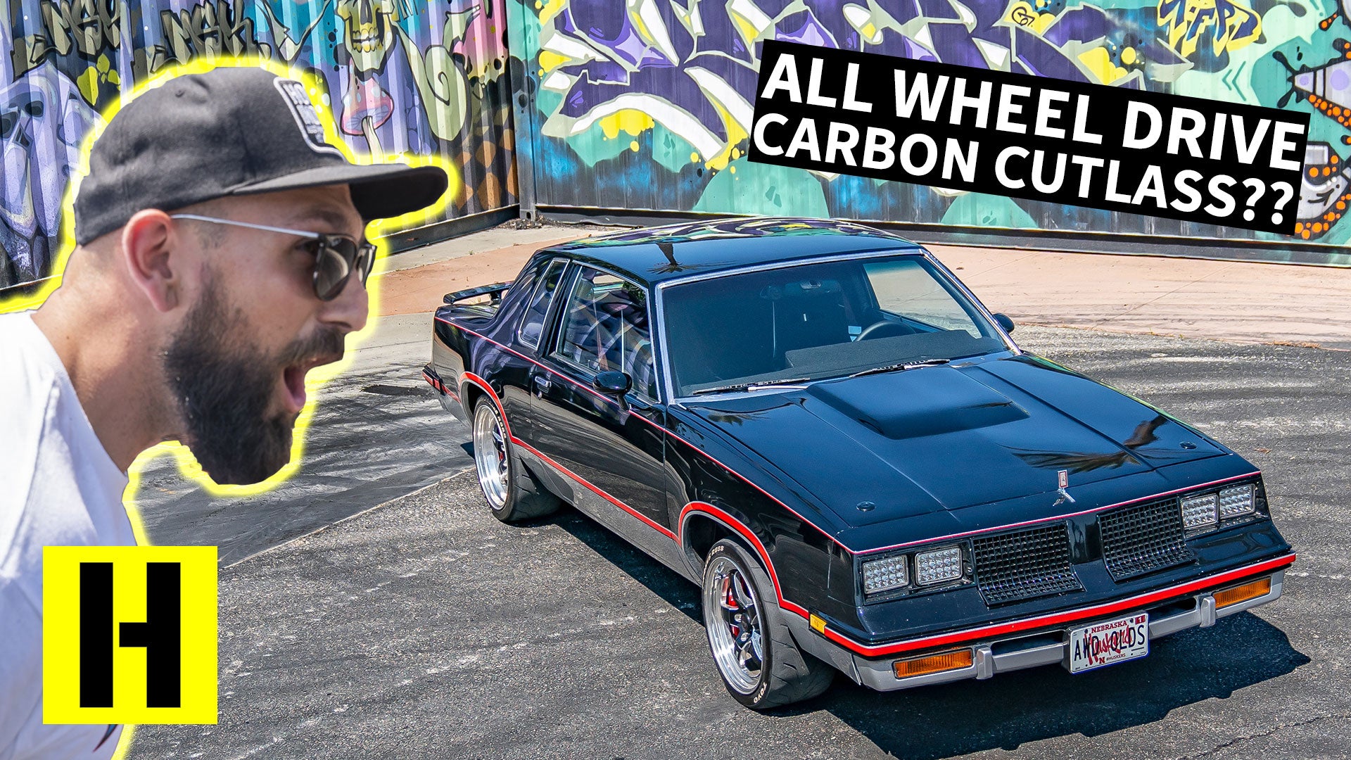 All Wheel Drive 1000hp Cutlass!? Carbon Fiber G Body Launches HARD