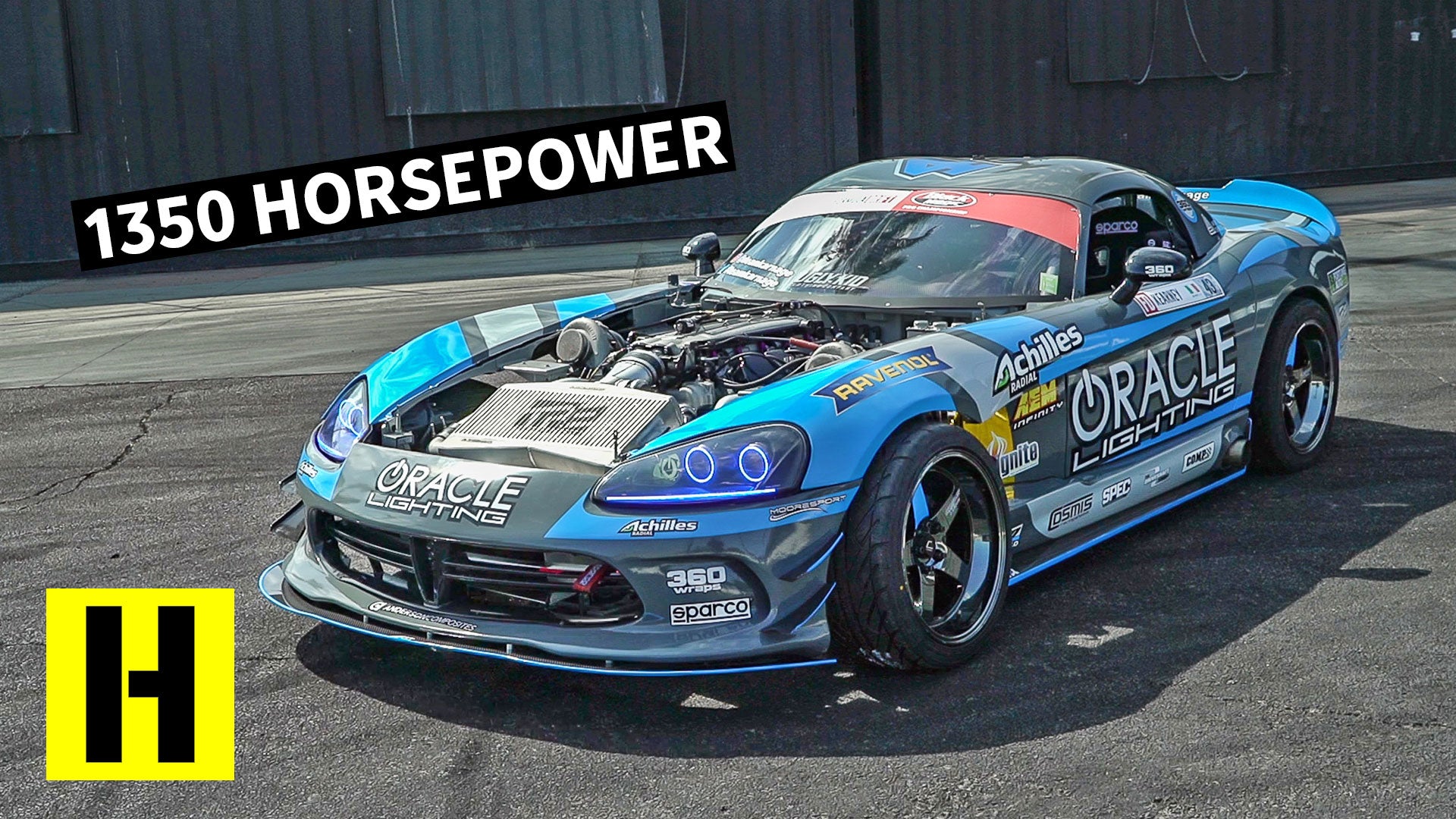 Fifth Gear Burnouts in a 1350hp Dodge Viper!?