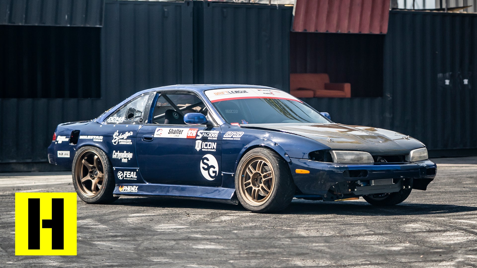 5.3l Swapped 240sx Simple Shredder:  Less Talk. More Drifting!