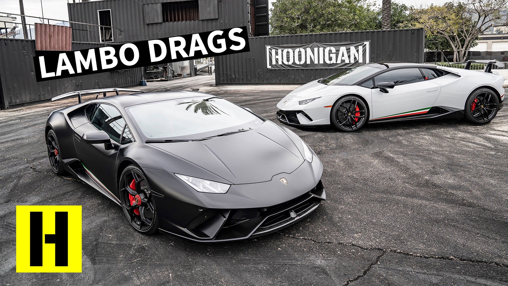 $500k Supercharged Lambo Space Race Almost Ends in Disaster!
