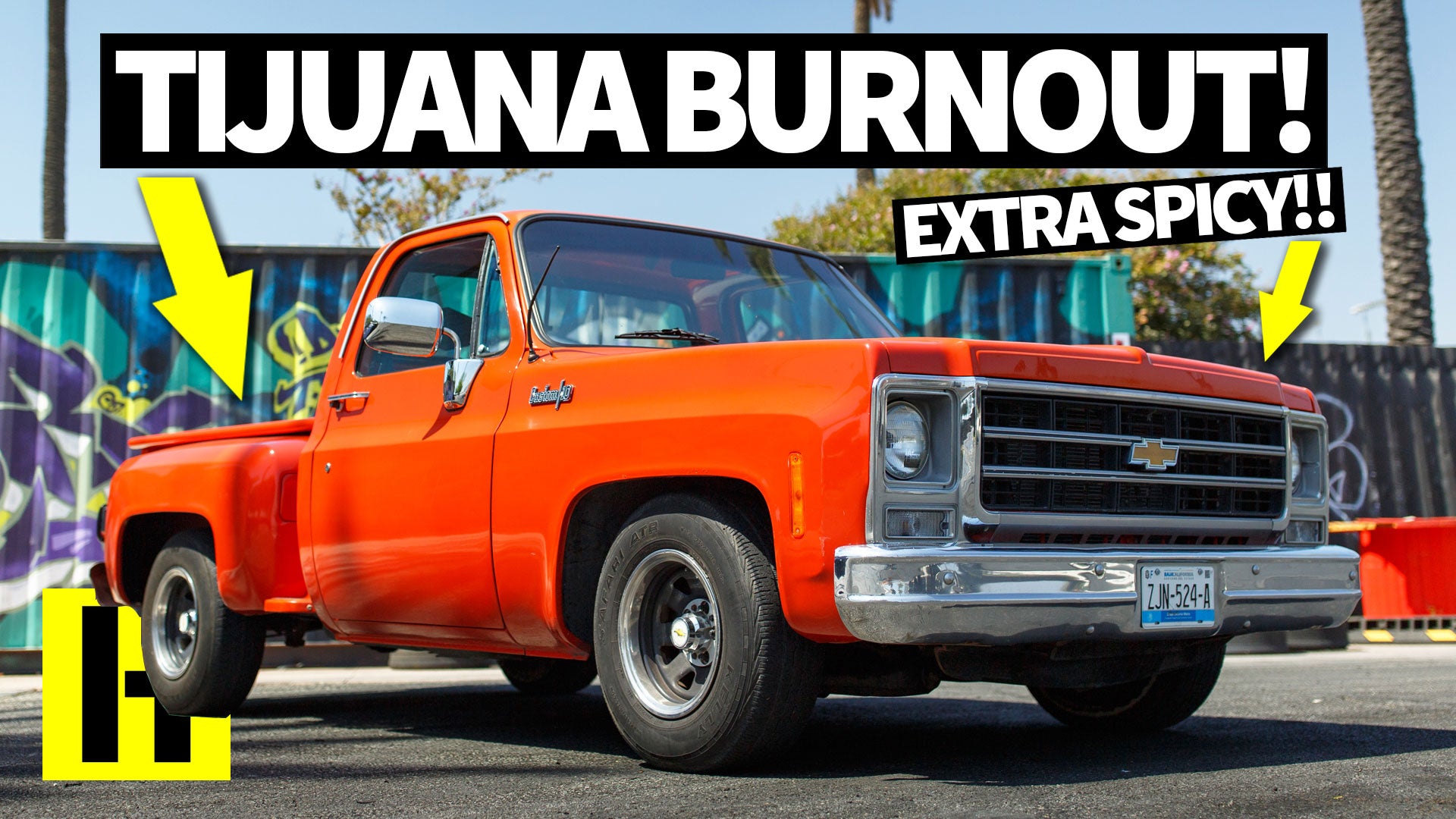 Chevy C10 Smoke Machine That Drove up From Mexico!