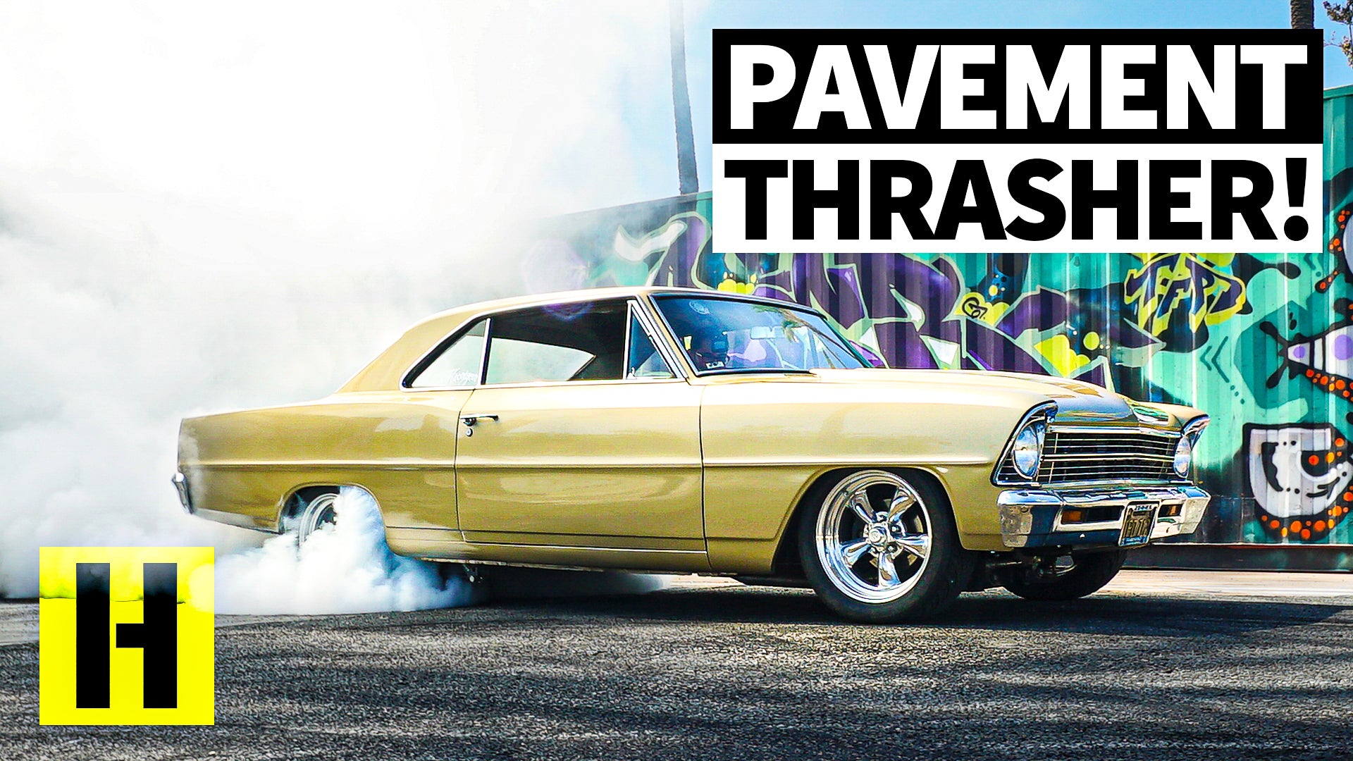 Too Nice to Shred? NAH. Art Daddy Jon Chase's Cherry '67 Nova Sport Coupe