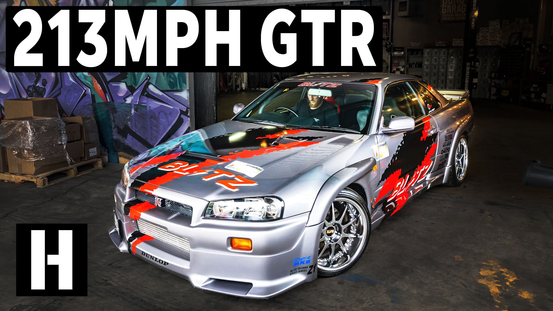 213mph Blitz R34 Skyline GTR: The Infamous Autobahn Legend!