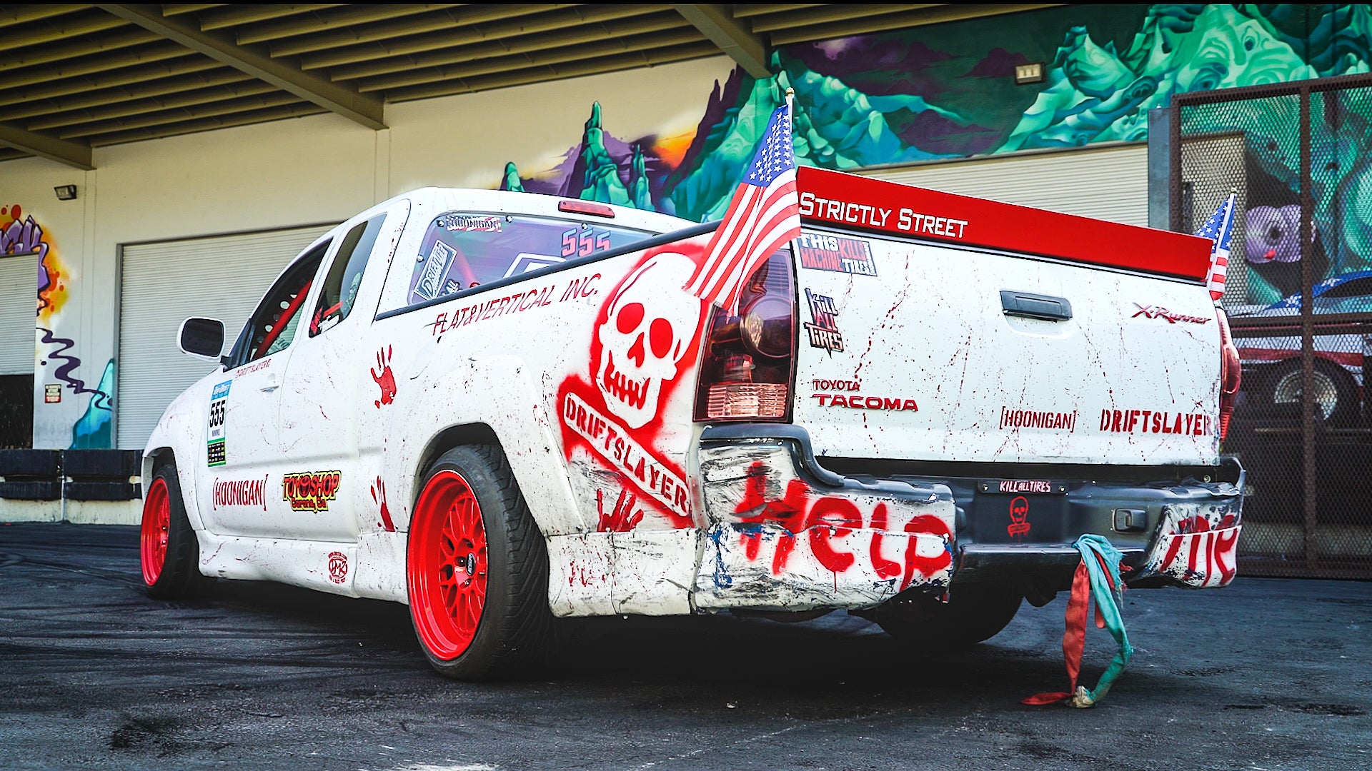 1jz Swapped Tacoma XRunner?? Built-to-Drift Pickup Slays our Yard