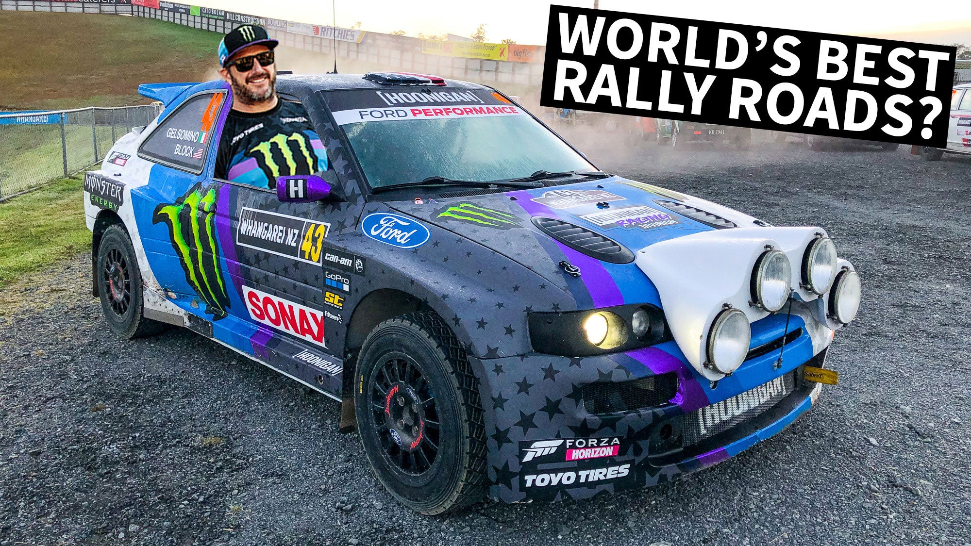 The World's Greatest Rally Roads? Ken Block Races in New Zealand
