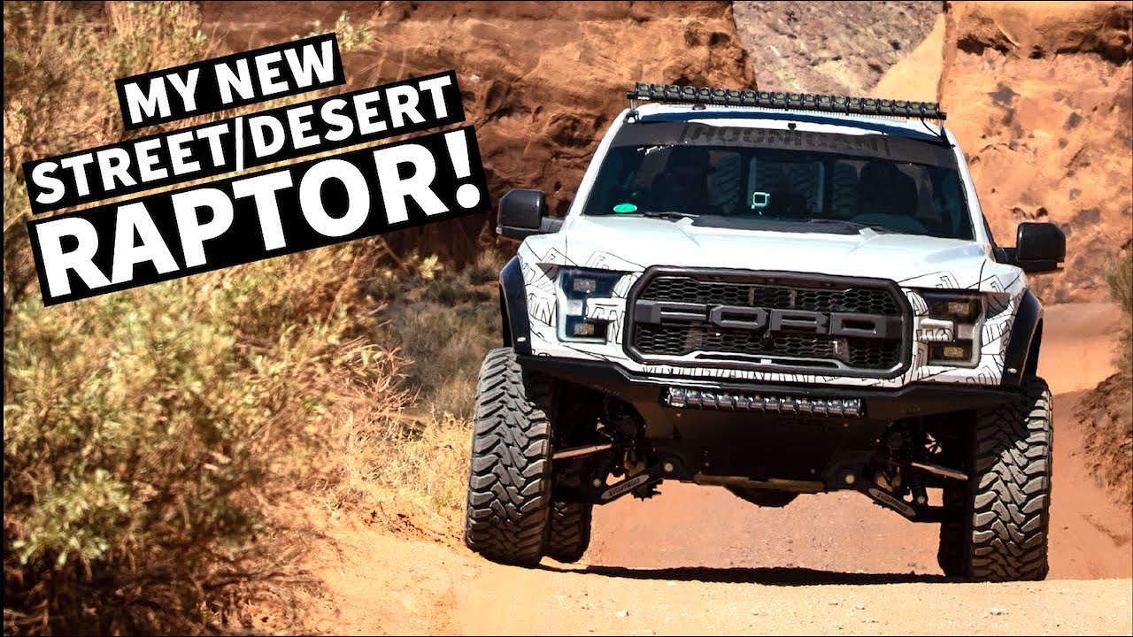 Ken Block Tests his NEW Fully Built Ford Raptor in Moab!