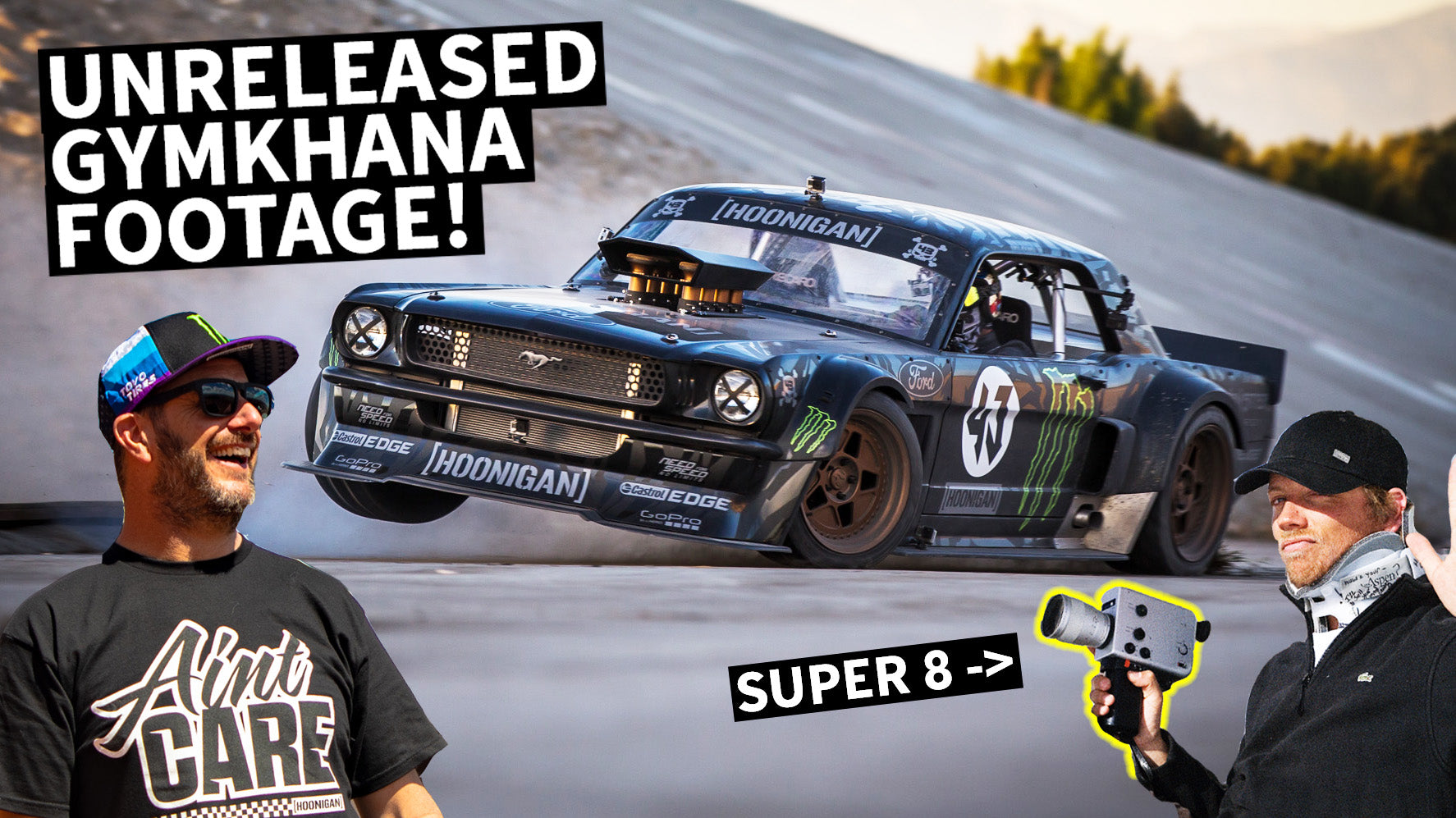 Ken Block's Unreleased Gymkhana SEVEN Footage - Shot in Super 8 Film!!