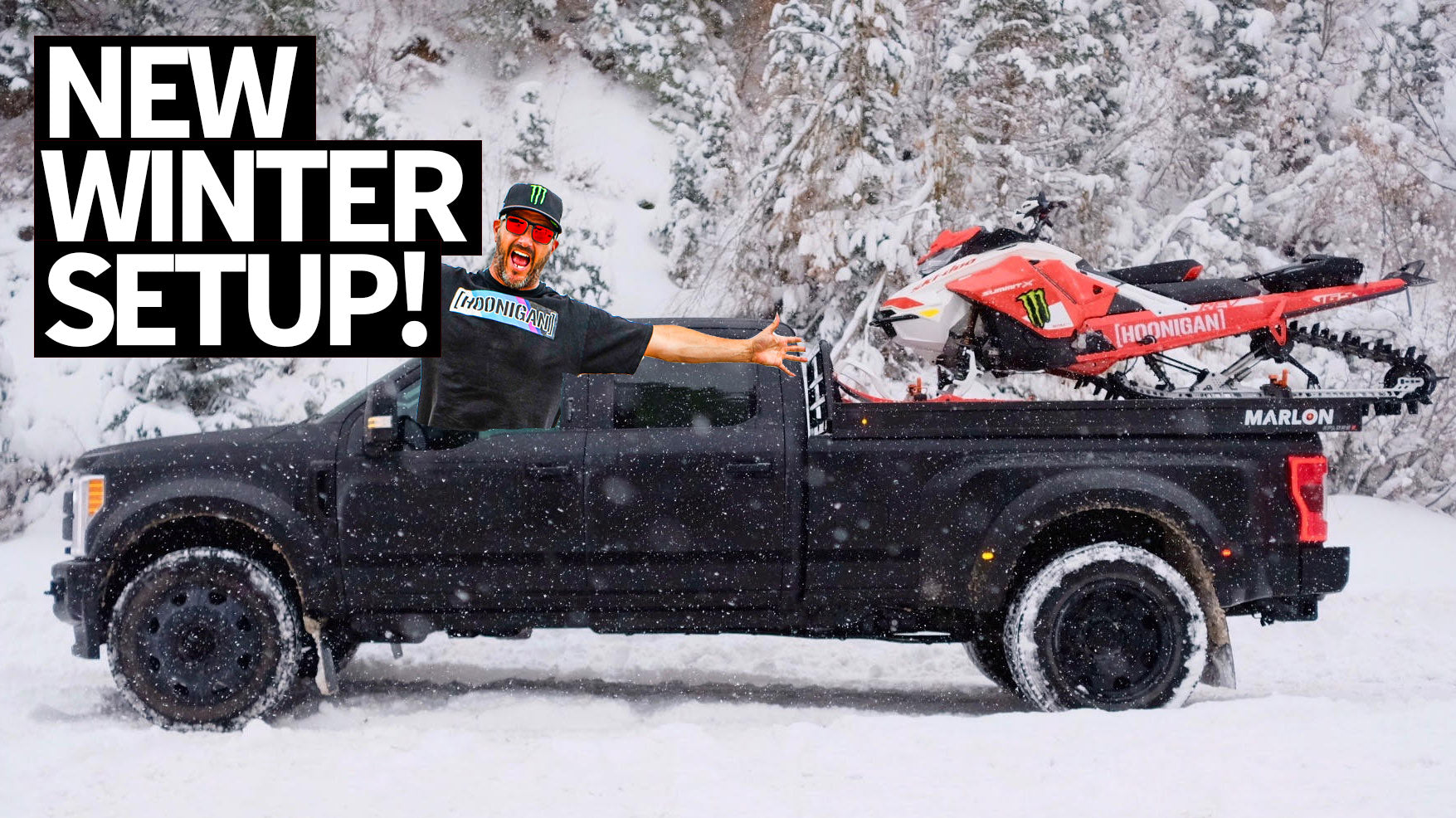 Ken Block’s NEW 2020 Ski-Doo Summit X Expert Sled, Dualie Ice Donuts, and Glacier Glass Drinks!