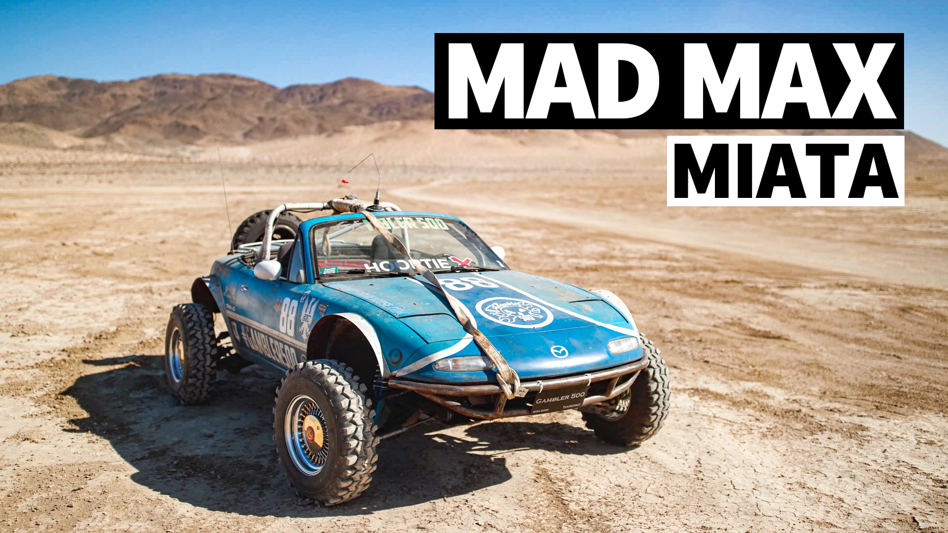 $500 "Ruined" Mazda Miata Turned Off-road Racer for the Gambler 500