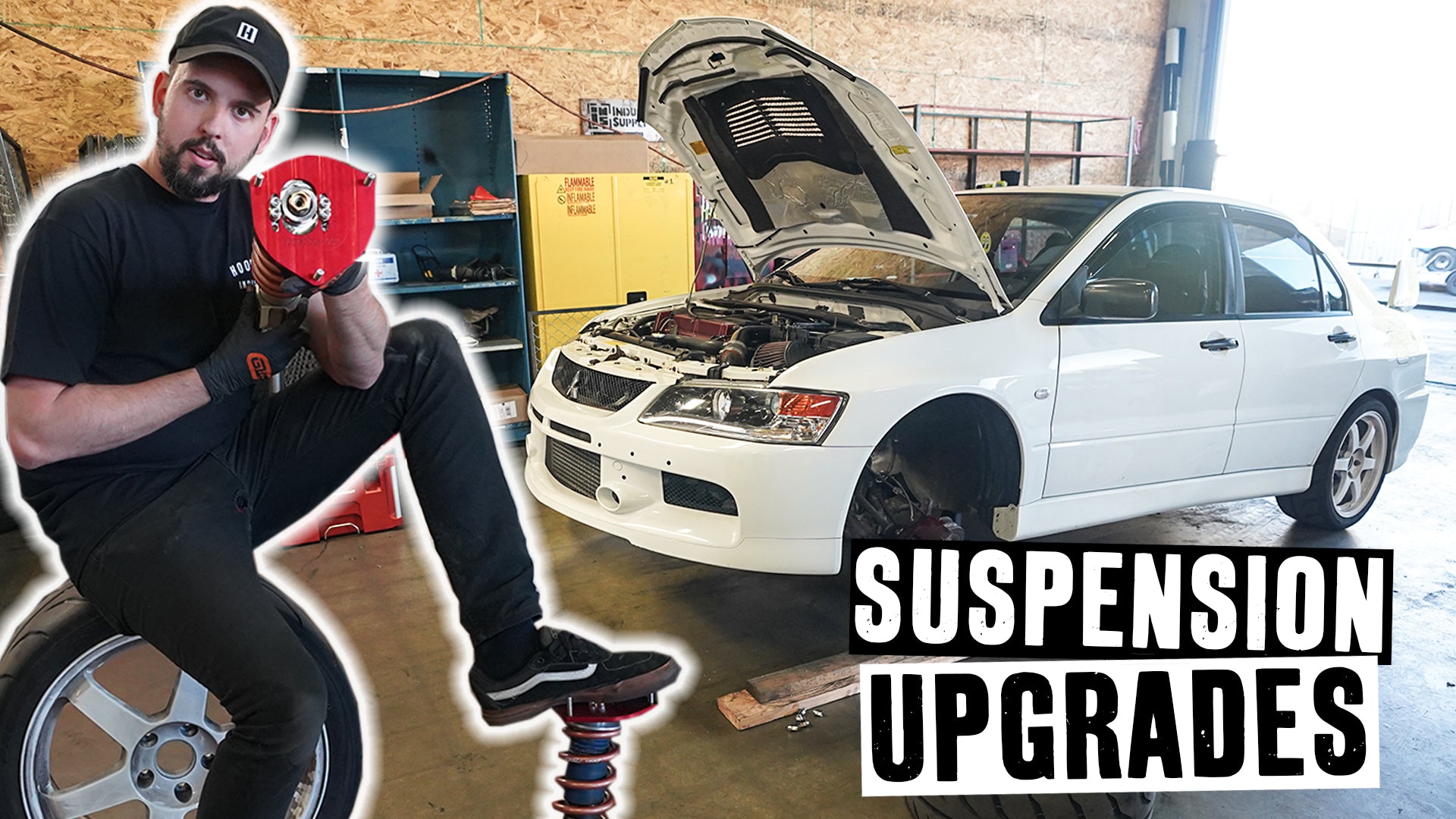 Scumbug is Back! And Ron Fixes His Evo IX’s Makeshift Strut Tops