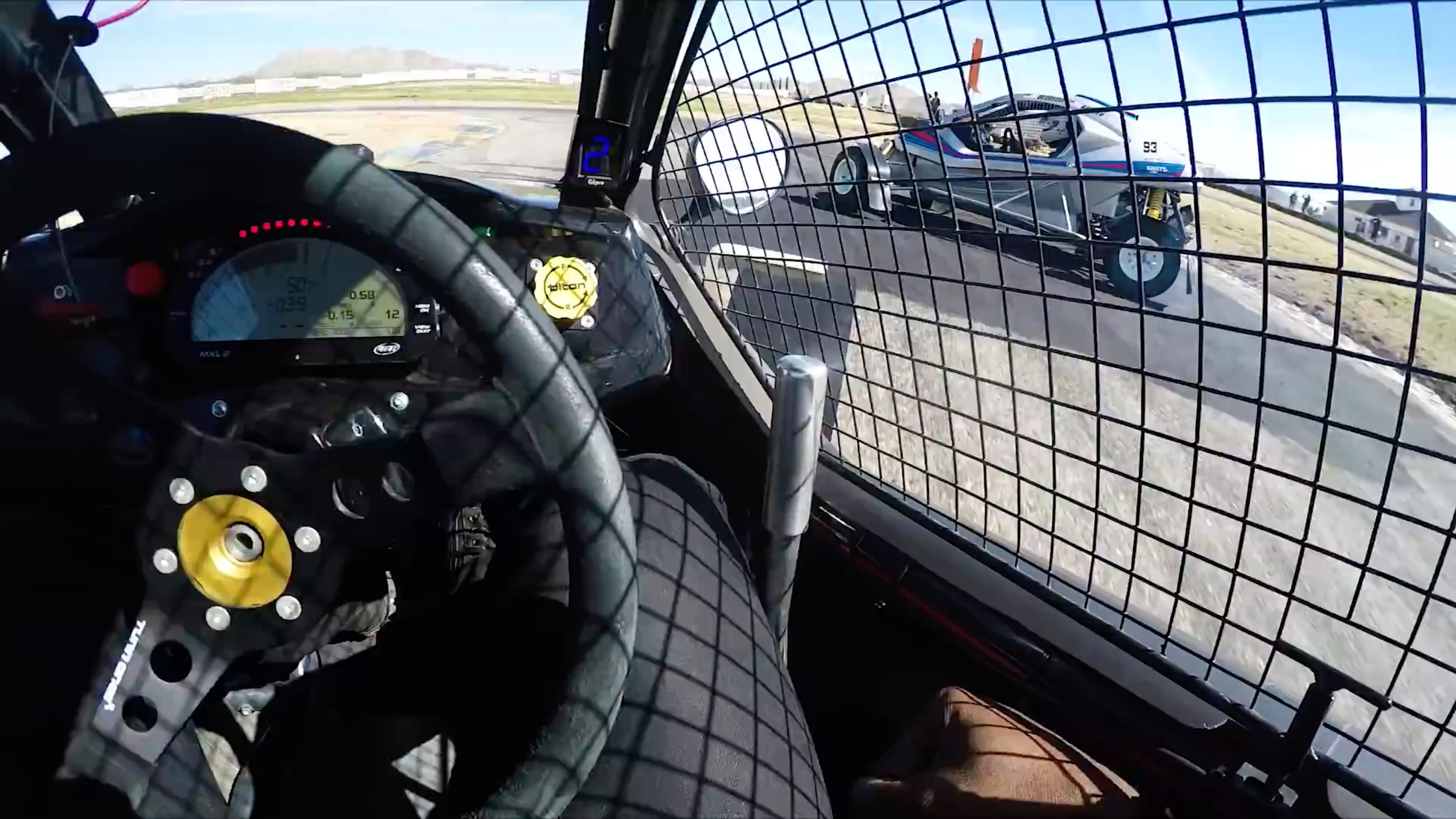 CrossKart tandem drifting at Grange Motorsports Park