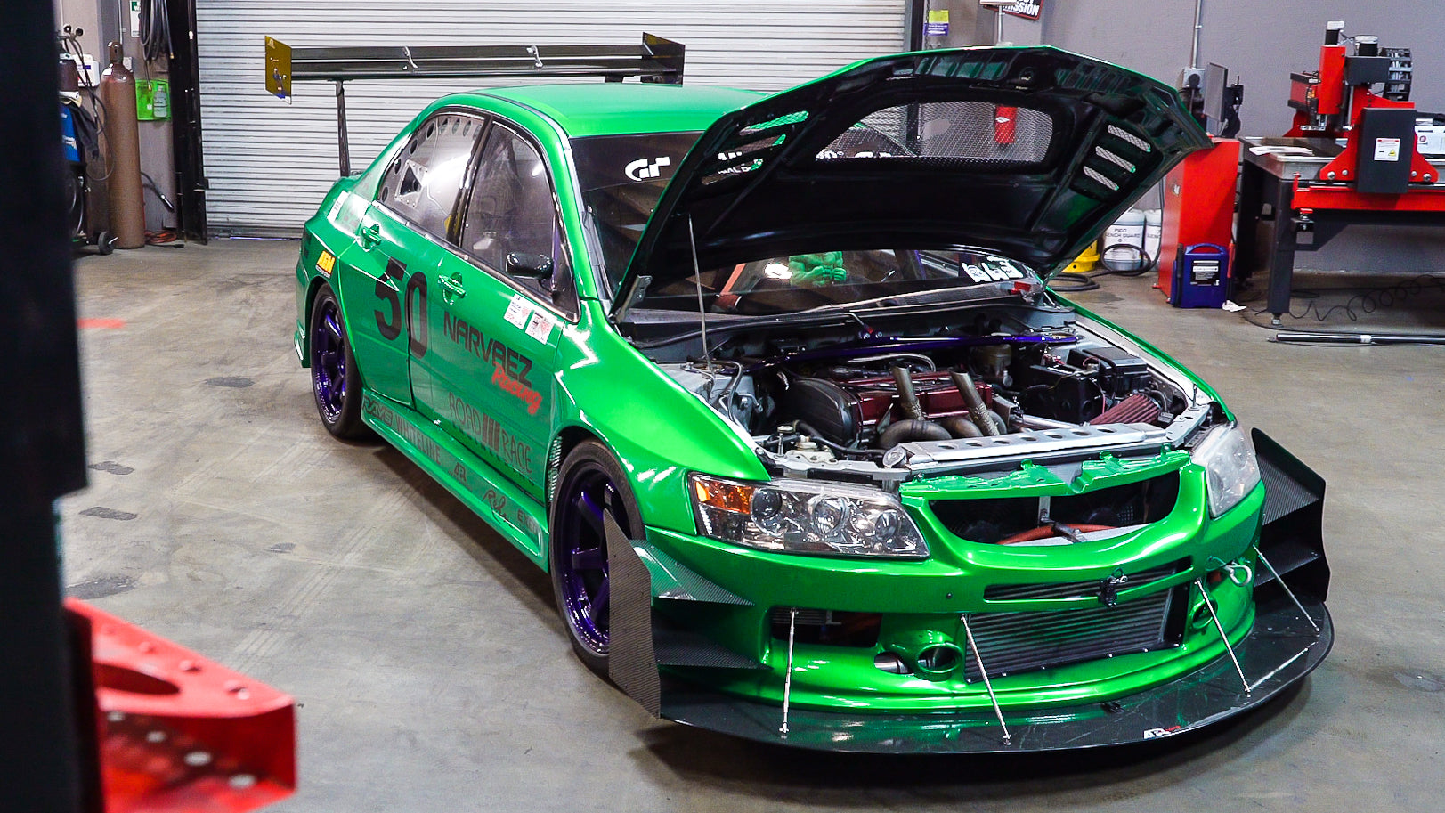Hulk Smash to Hulk Fast: Evo VIII Hill Climb Car Reborn