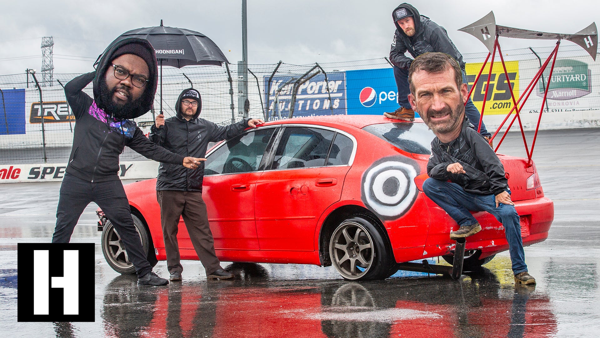 Passenger-Controlled Gas Pedal = Destroyed Race Course