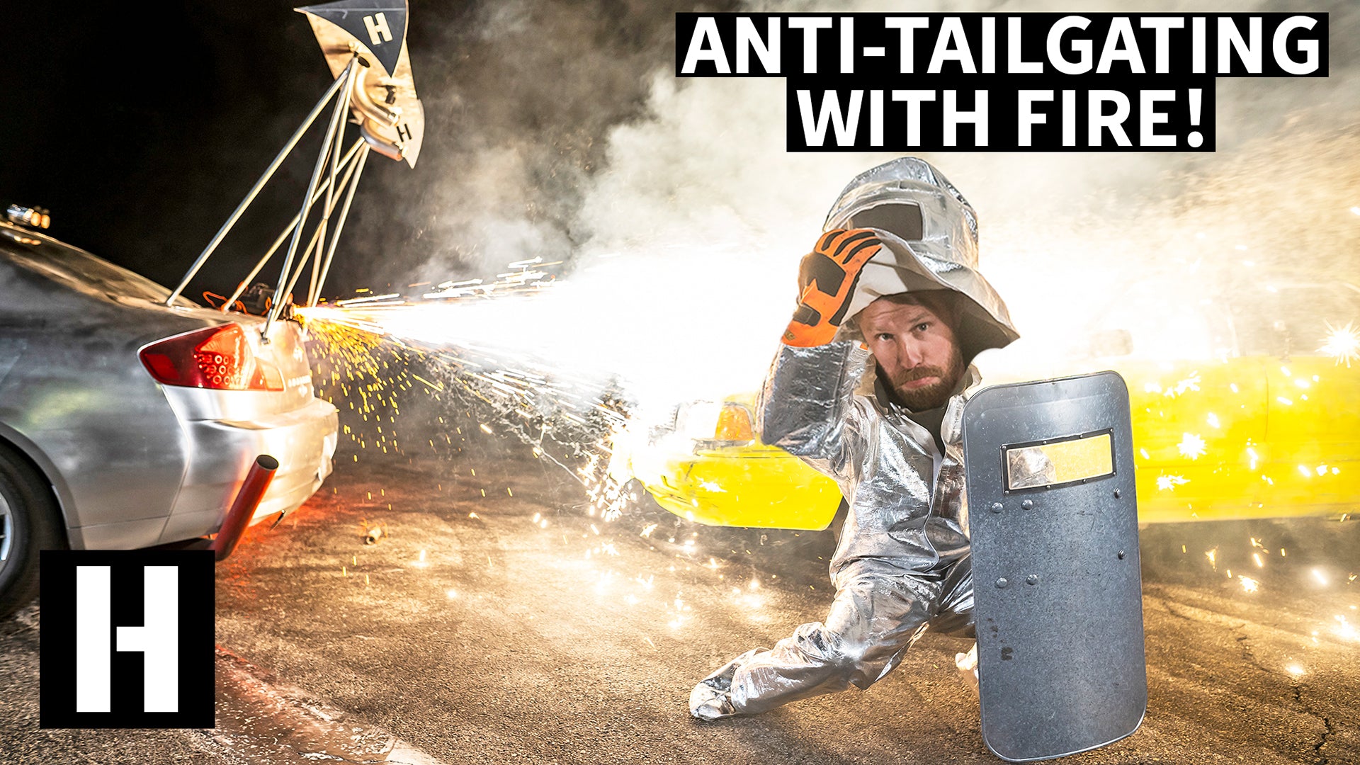 Did We Create the Ultimate Anti-Tailgating Device - With FIREWORKS?