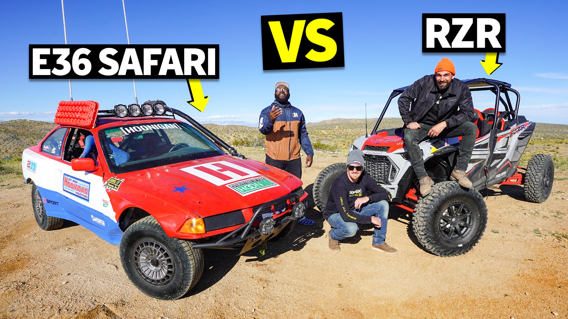 $350 BMW E36 Turned Safari Car Gets Shredded in the Desert #Sickcar