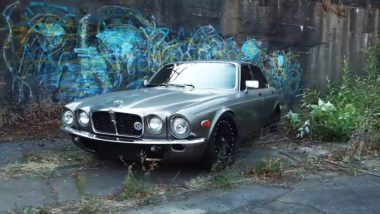 Not Your Grandpa's Jaguar: Custom Turbo Jag Built to Drift!