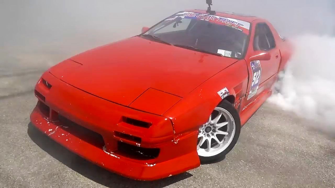 V8 RX-7 Gets Rowdy for Secret Shredhouse Austin Finale