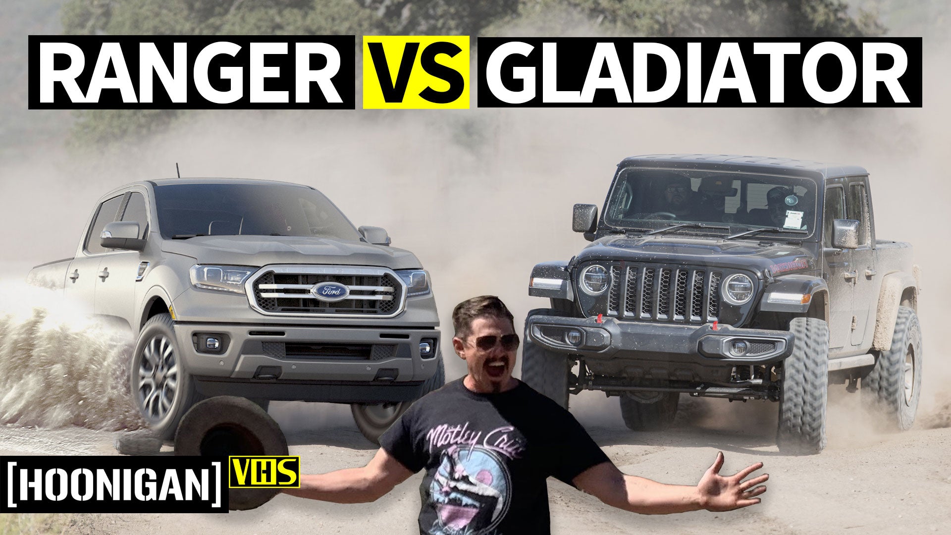 2020 Truck Showdown: Gladiator vs Ranger at Jeremy McGrath's Ranch! (without Jeremy McGrath)