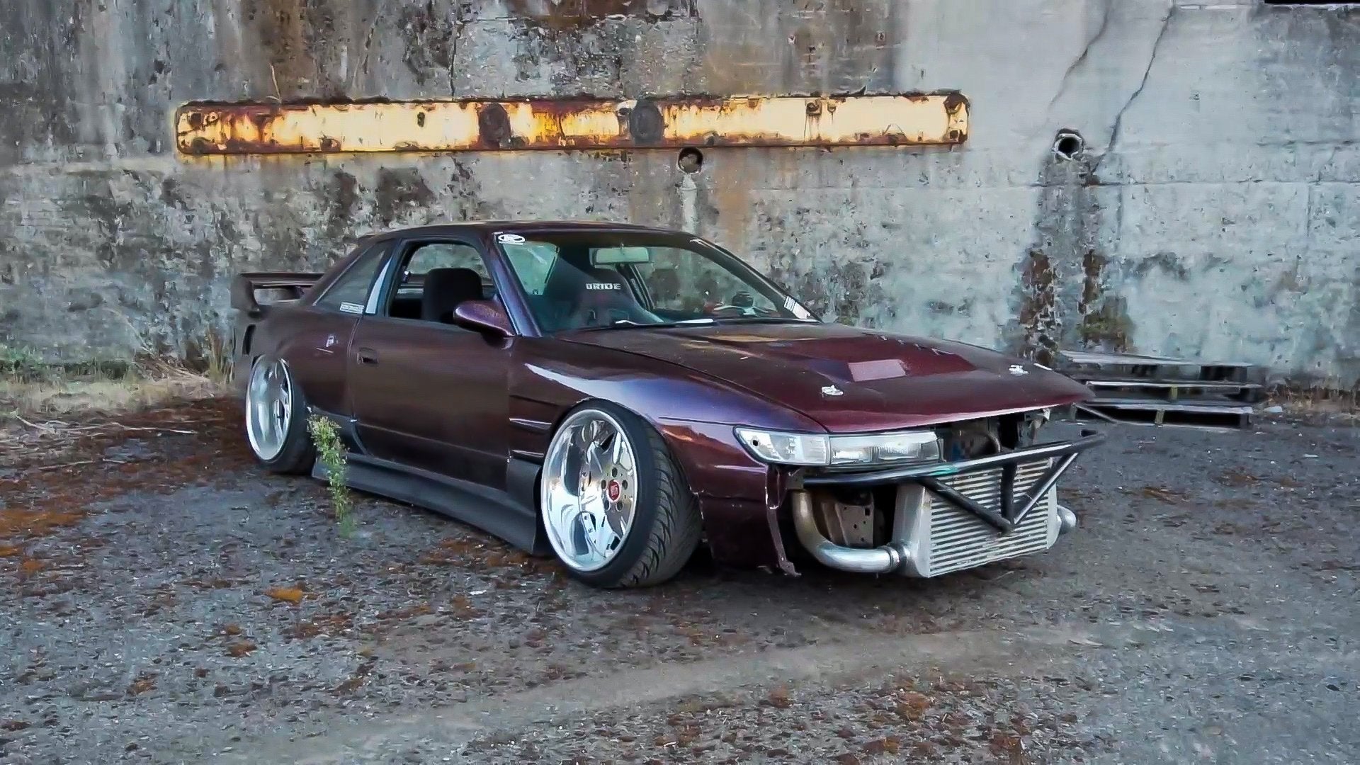 Slammed + 1jz Swapped 240sx Goes Full Send: Shreeve Kills it at the Secret Shredhouse!