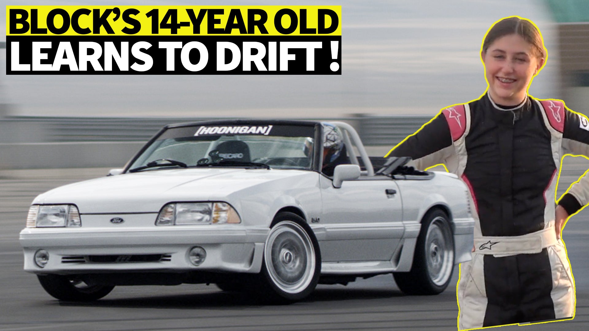 o Daughter Gets Drift Lessons from Formula Drift Champ -Vaughn Gittin Jr.