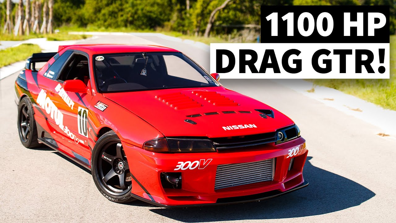 Son Project 1,100hp Nissan Skyline GTR drag car
