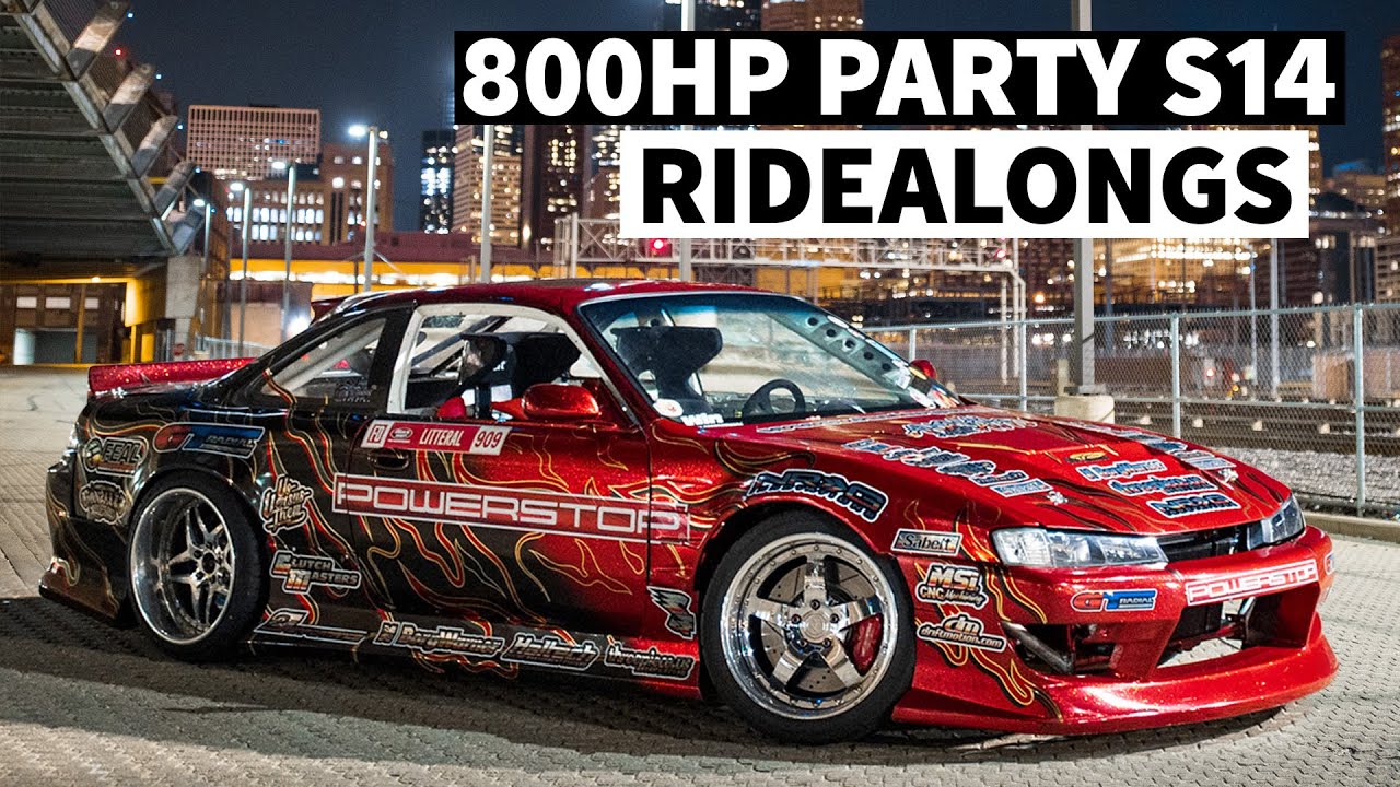 Ryan Litteral’s 800hp RB25 NEO Powered Nissan S14 Party Car is Built For Flat-out Shredding