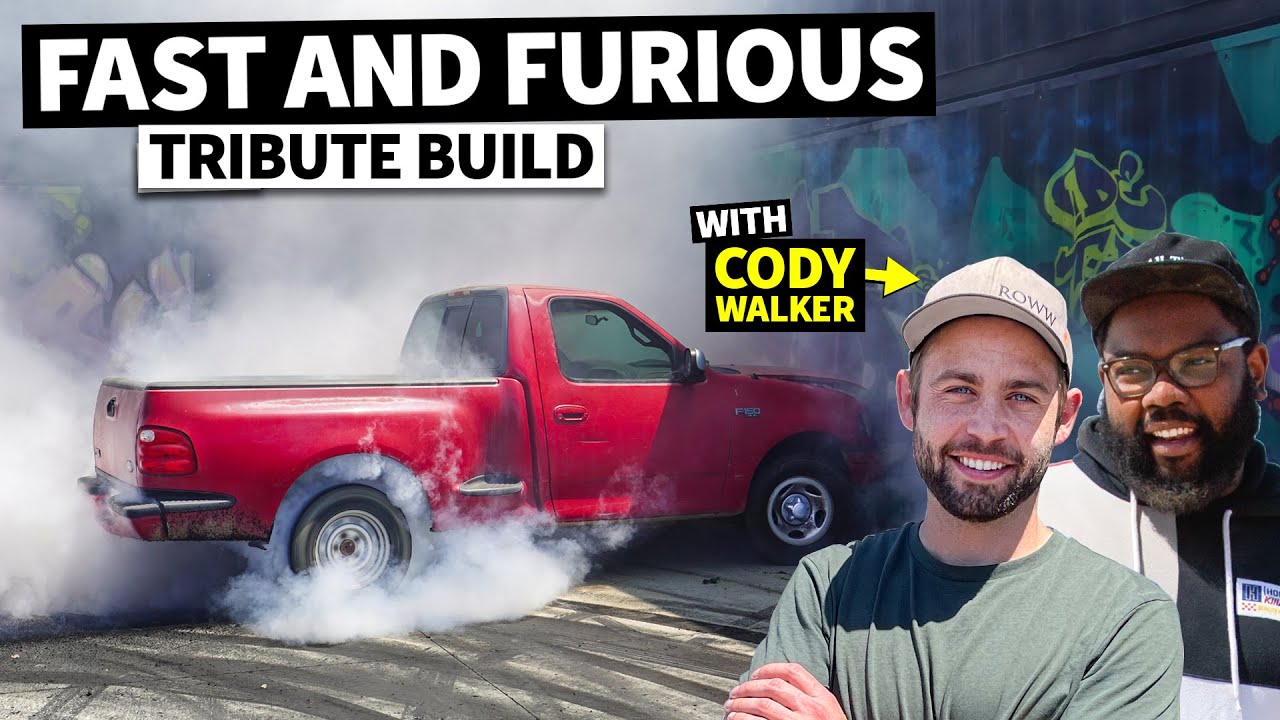 NEW BUILD! 2JZ Swapped Ford F-150 Shop Truck, a Fast and the Furious Tribute Project