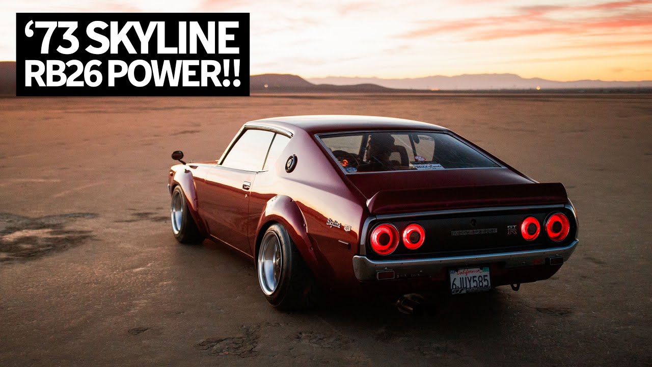 550hp GT-R Moto... in a MINT 1972 Skyline!