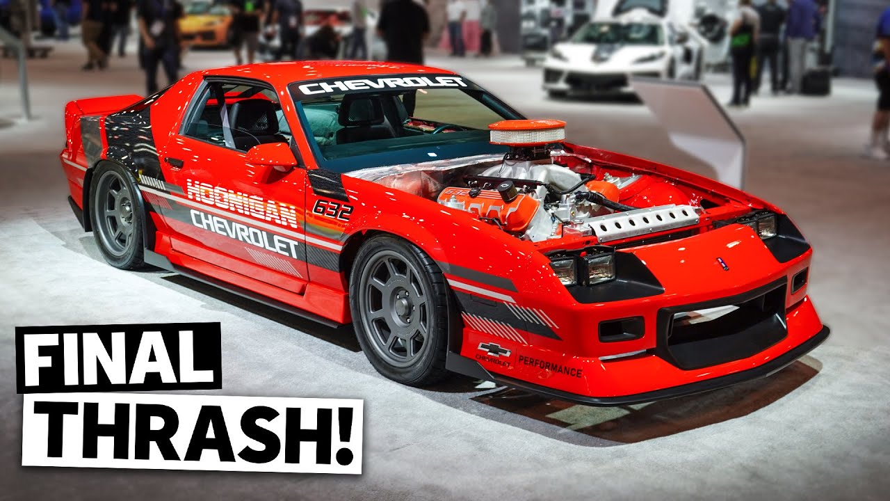 A BIG BLOCK Camaro drives under it's own power! #SEMA crunch continues!
