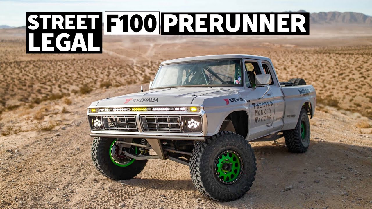 This '73 Ford F-100 is a Street-Legal Luxury Prerunner