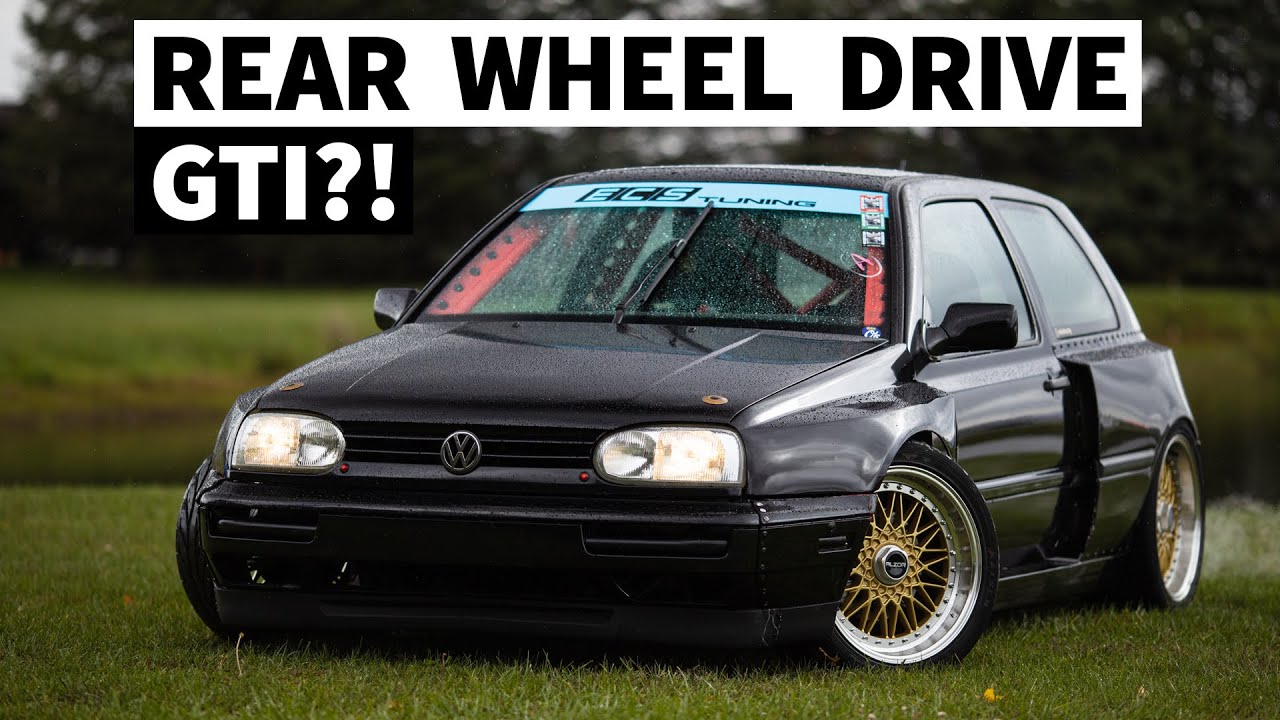 BMW V8 Powered, RWD Swapped, Rear-Radiator’d Volkswagen Mk3 Golf GTI
