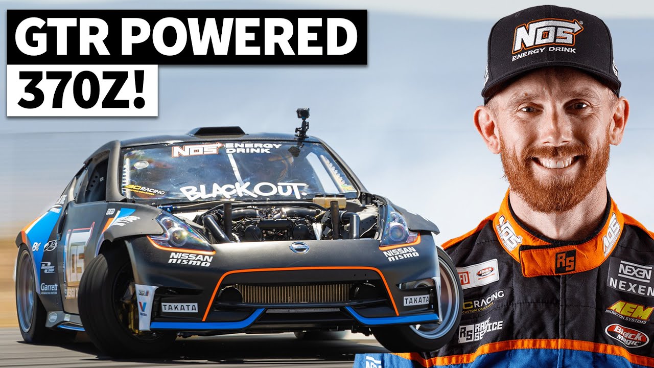 Chris Forsberg’s GTR-Powered Nissan 370z RIPS! And It’s the Oldest Car in Formula Drift