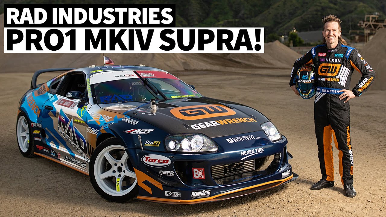 Rad Dan’s 3.4l 1000hp MKIV Supra: 231,000 Mile Competition Car!