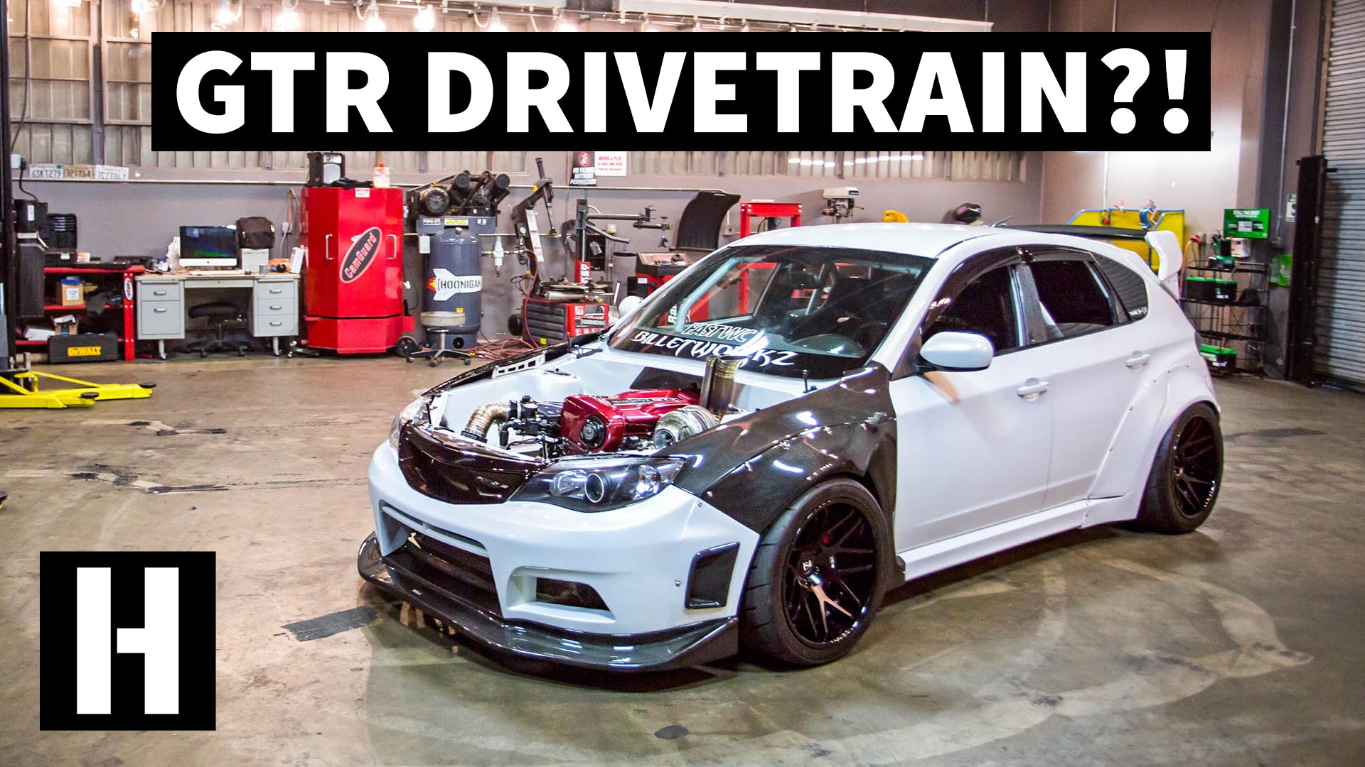 Skyline GTR Swapped Subaru WRX... and it's Still All Wheel Drive!?